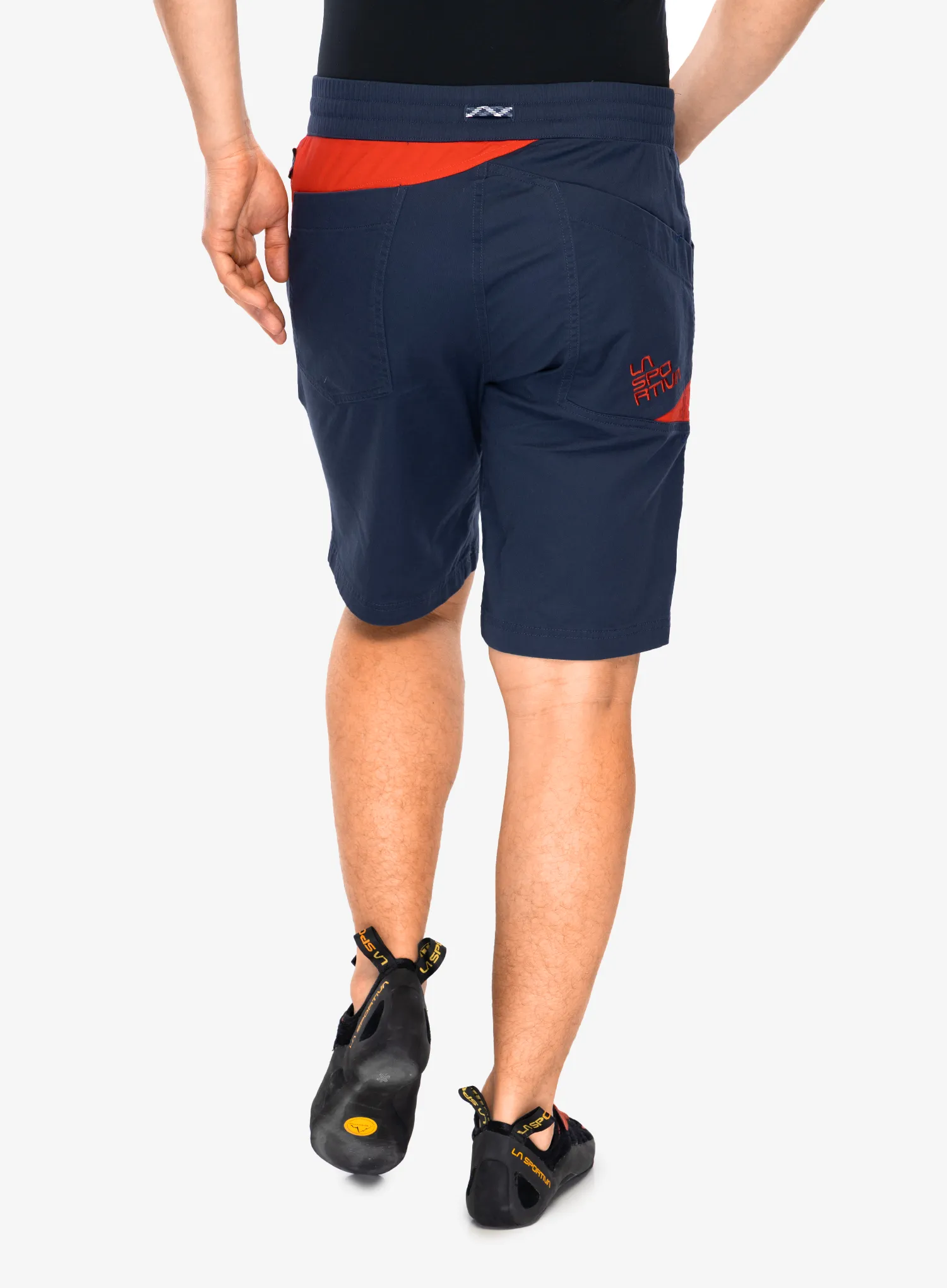 Pantaloni scurti pentru escaladă La Sportiva Bolt Shorts - night sky/mountain red