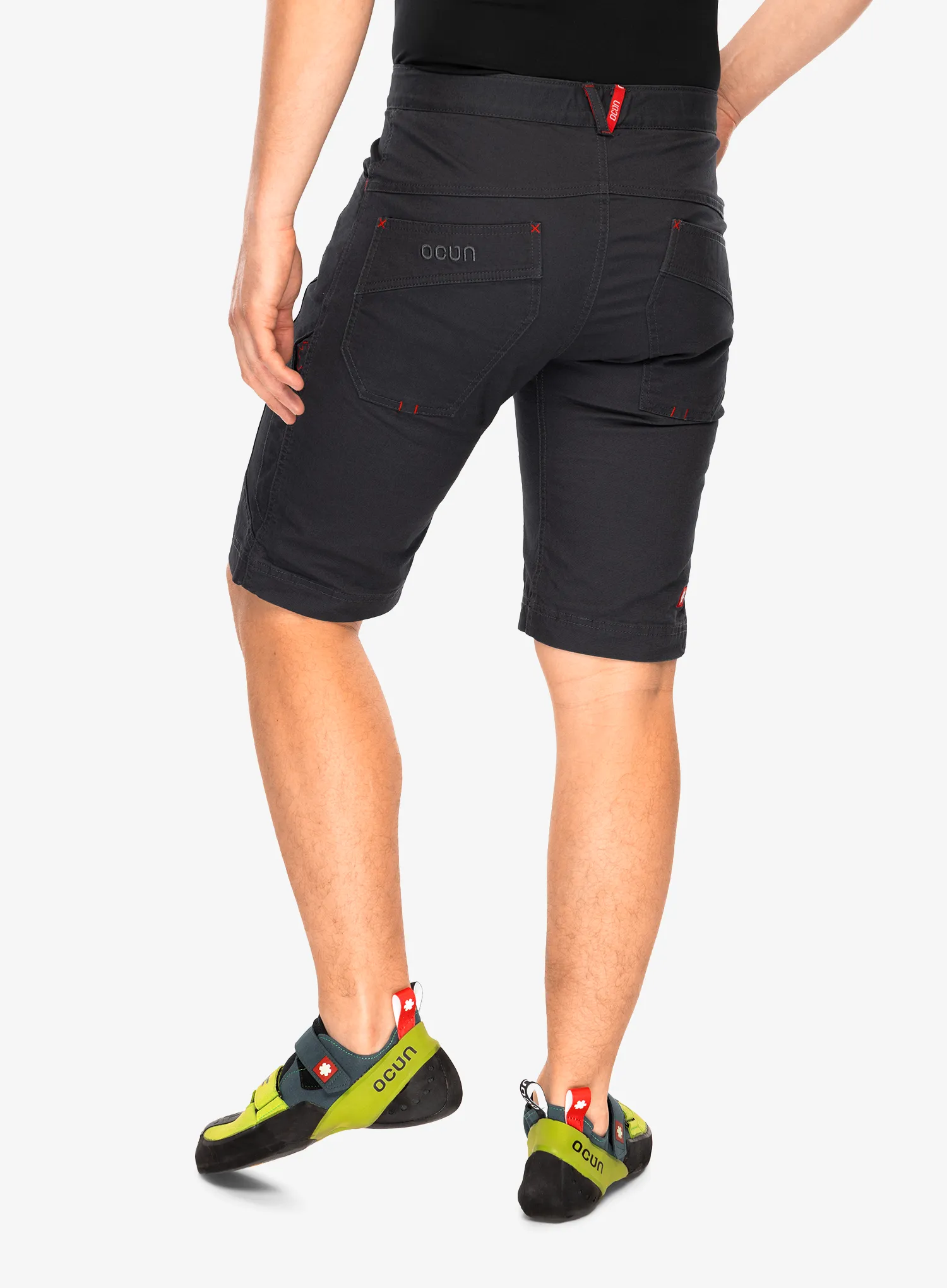Pantaloni scurti pentru escaladă Ocun Honk Short - anthracite ebony