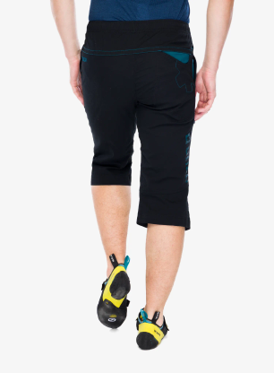 Pantaloni scurti pentru escaladă Ocun Jaws 3/4 - black caviar