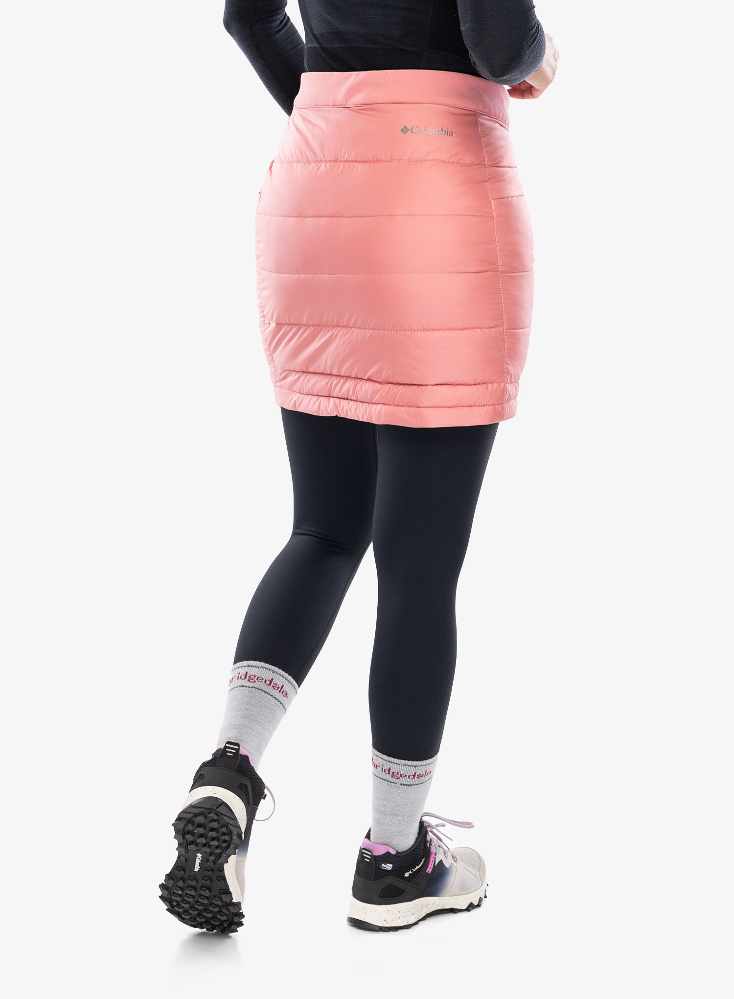 Fustă încălzită Columbia Powder Lite III Skirt - pink agave