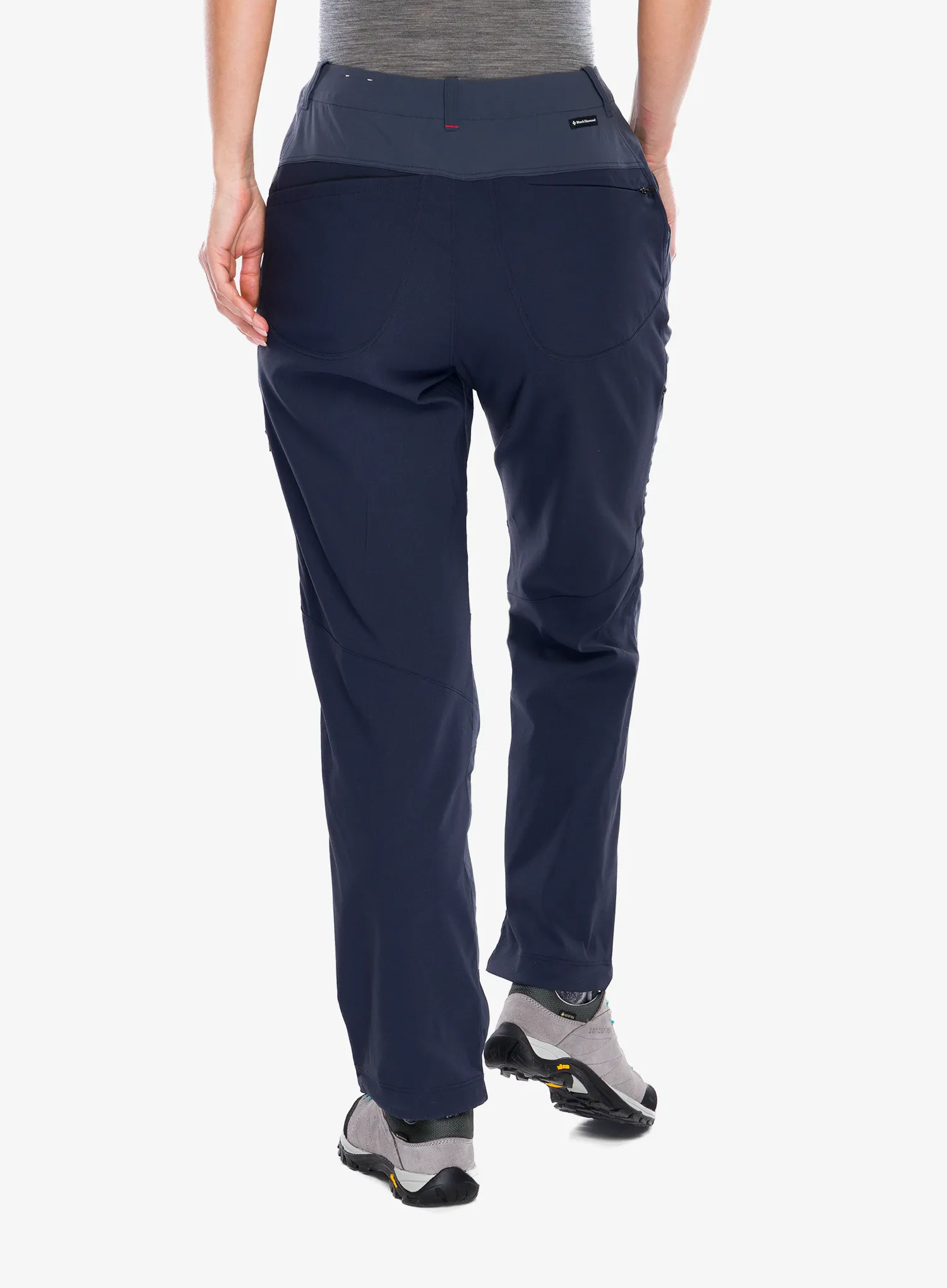 Pantaloni femei Black Diamond Pursuit Hybrid Pants - charcoal