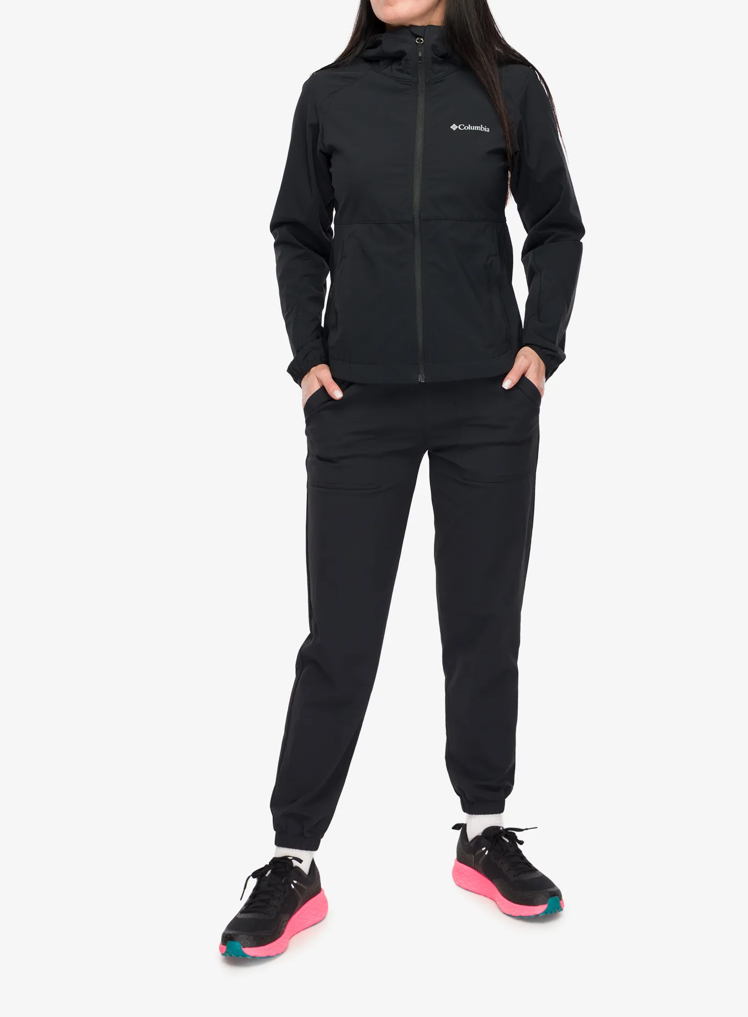 Pantaloni femei Columbia Pinetown Canyon Jogger - black
