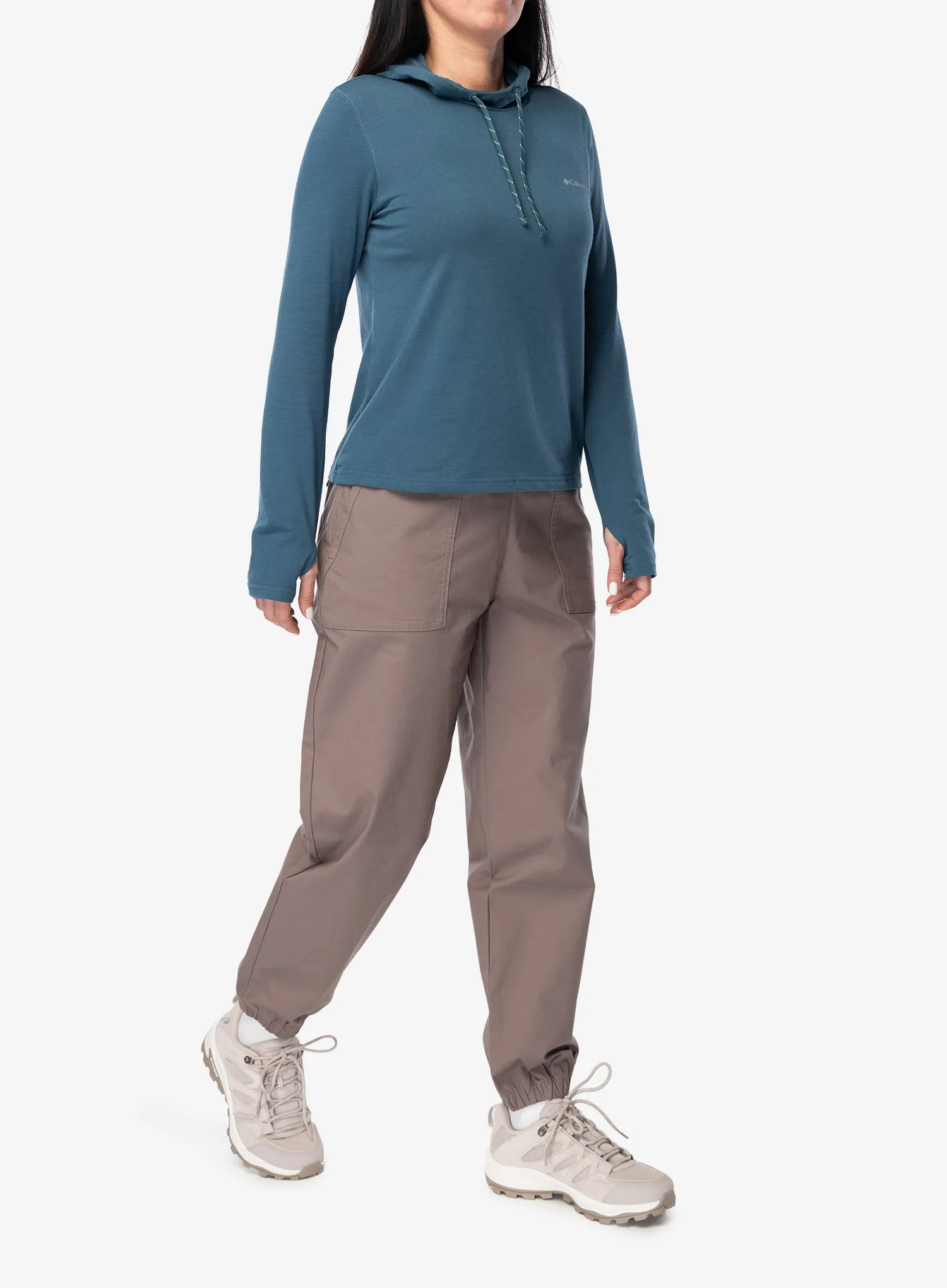 Pantaloni femei Columbia ROC Ripstop Jogger - iron