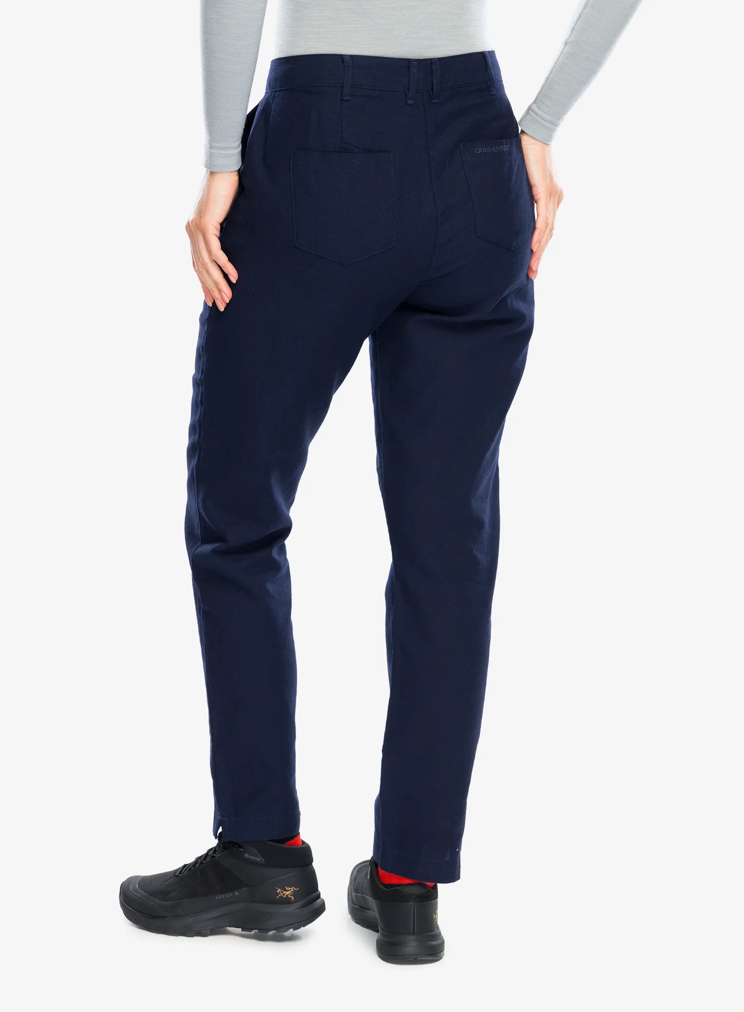 Pantaloni femei Craghoppers NosiBotanical Orisia Trouser  - blue navy