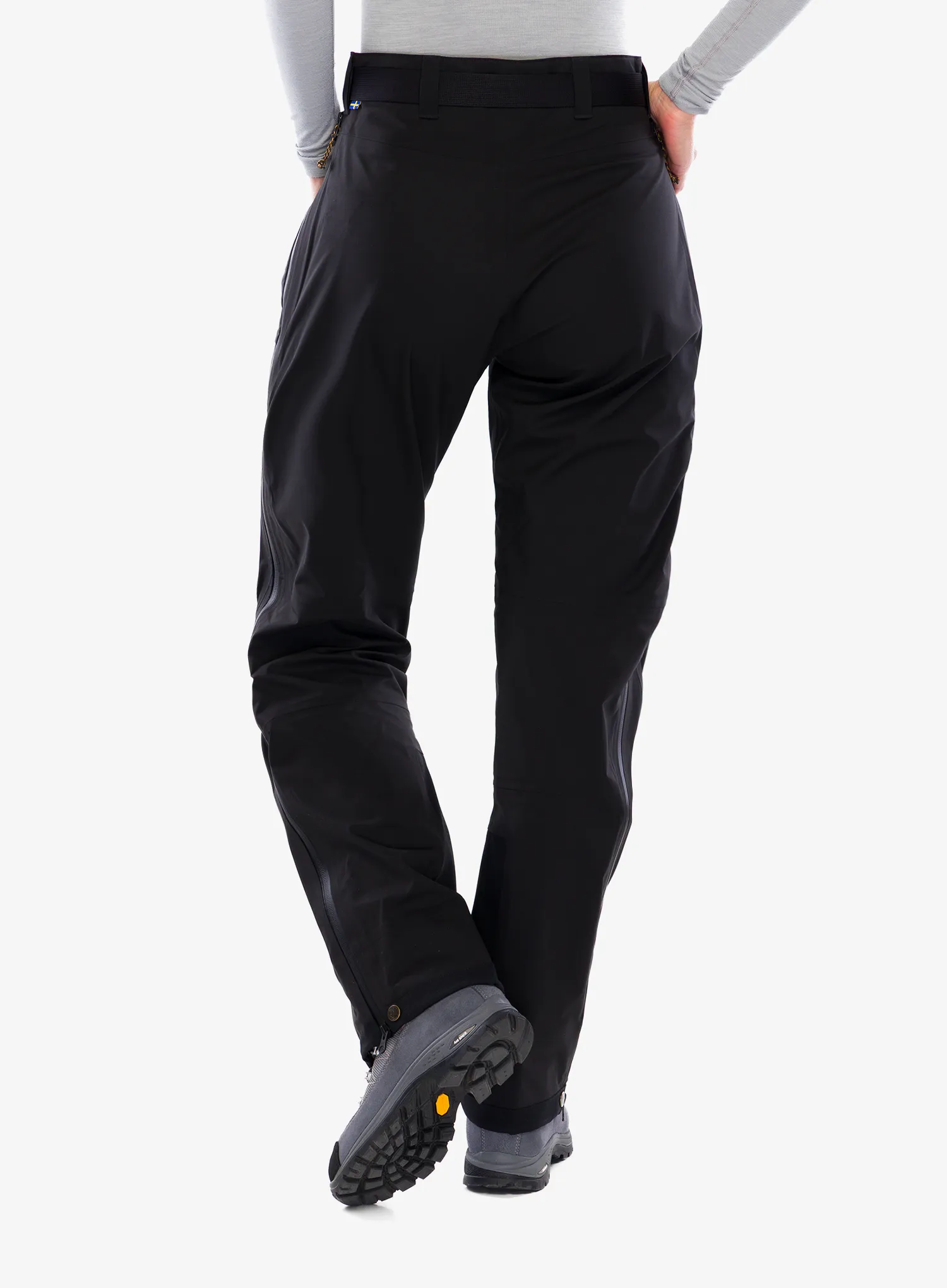 Pantaloni femei Fjallraven Keb Eco-Shell Trousers  - black