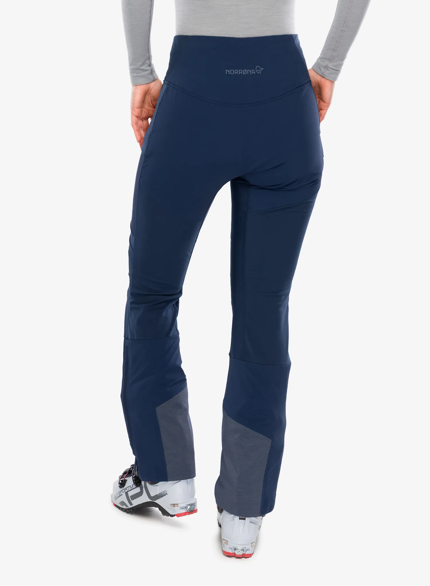 Pantaloni femei Norrona Lyngen Equaliser Stretch Tights - indigo night