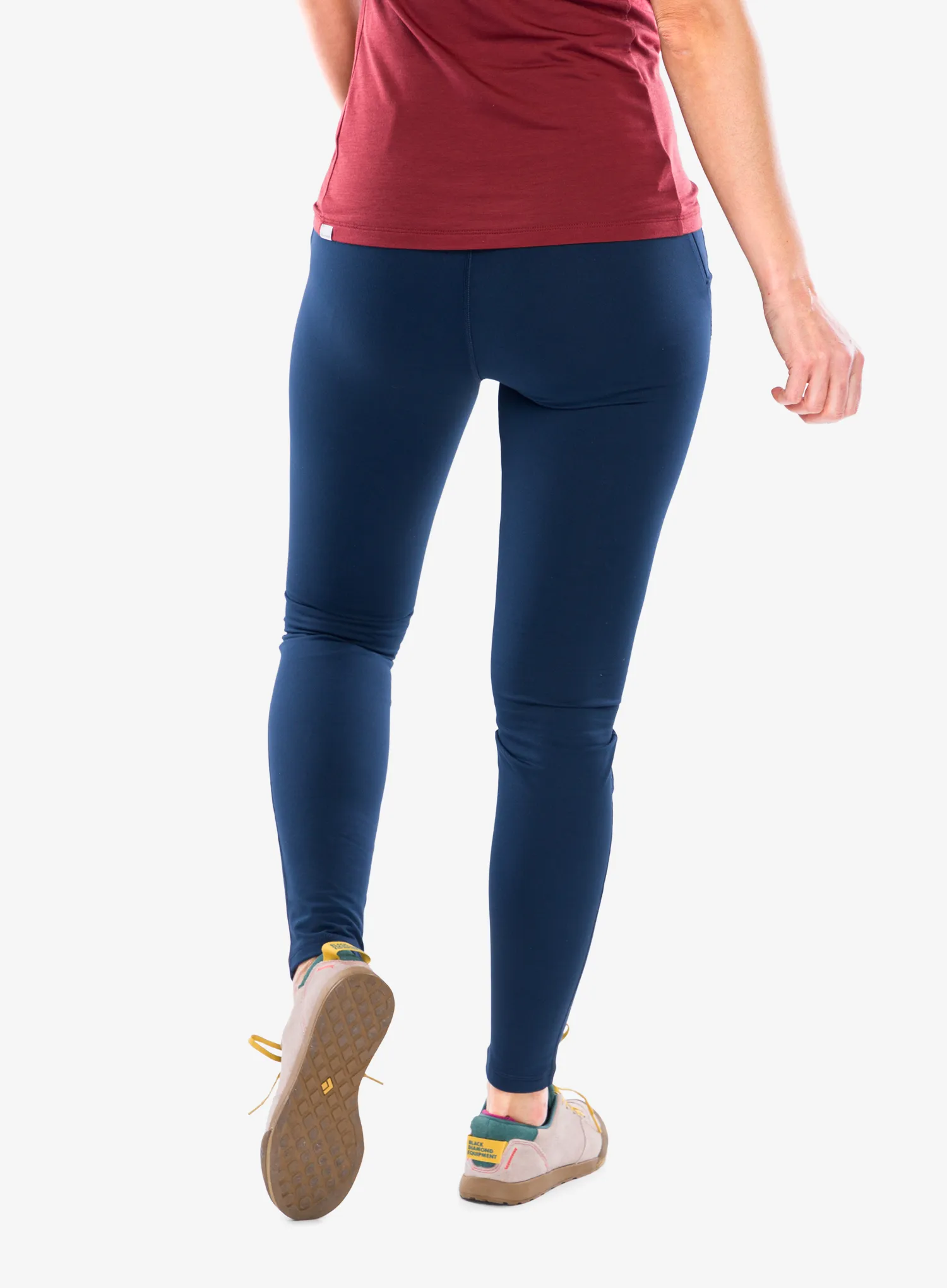 Pantaloni femei Royal Robbins Backcountry Pro Winter Legging - deep blue