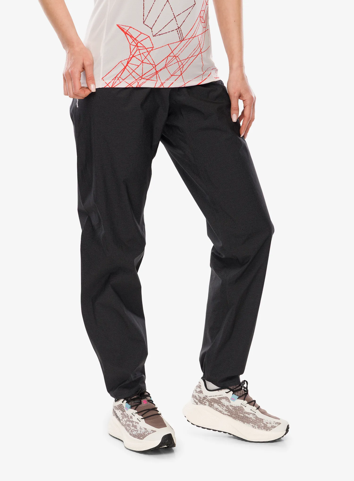 Pantaloni alergare Salomon Slab Bti Infinite Pants - deep black