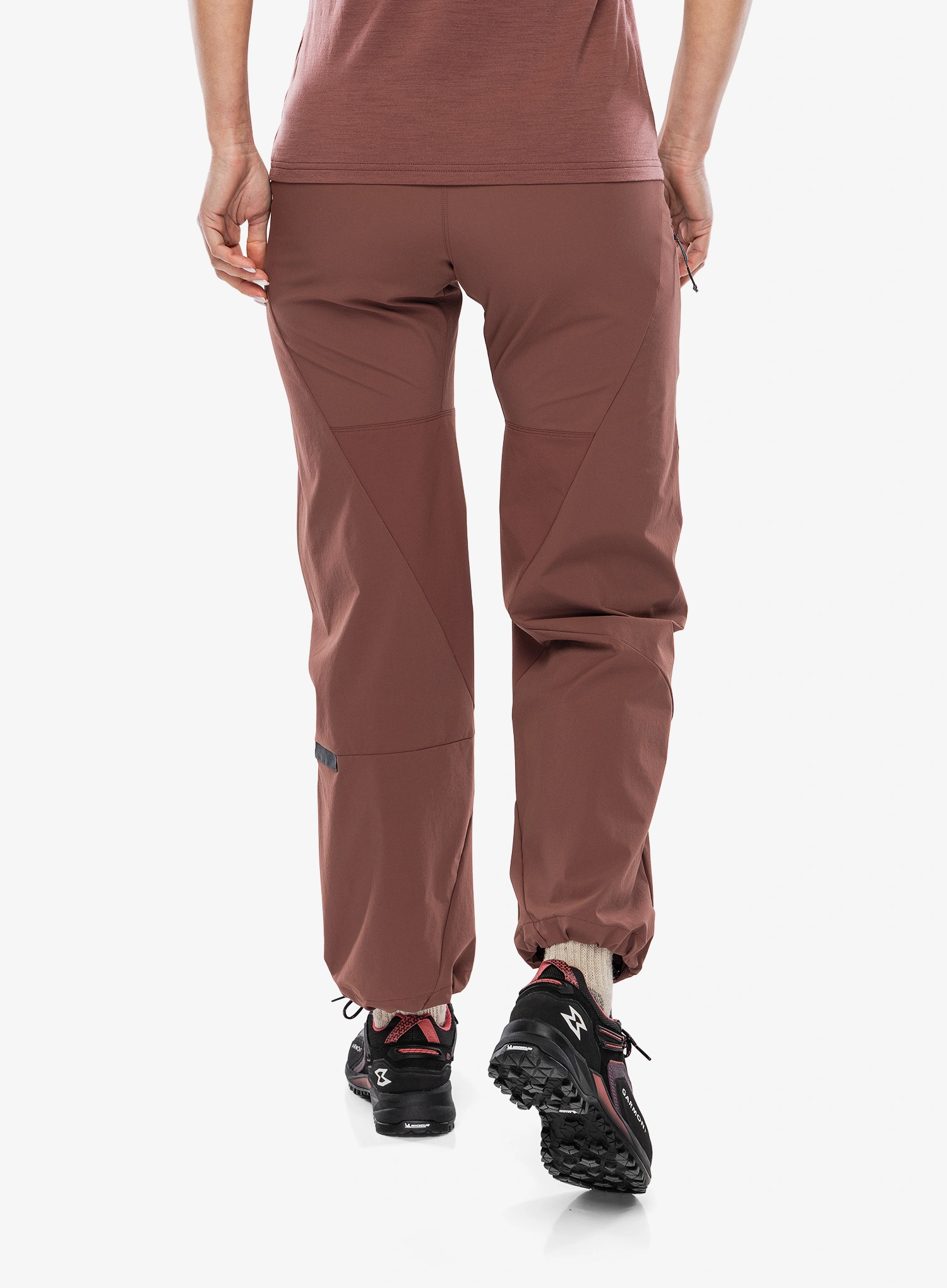 Pantaloni escalada femei Ortovox Trad Light Pants - chestnut