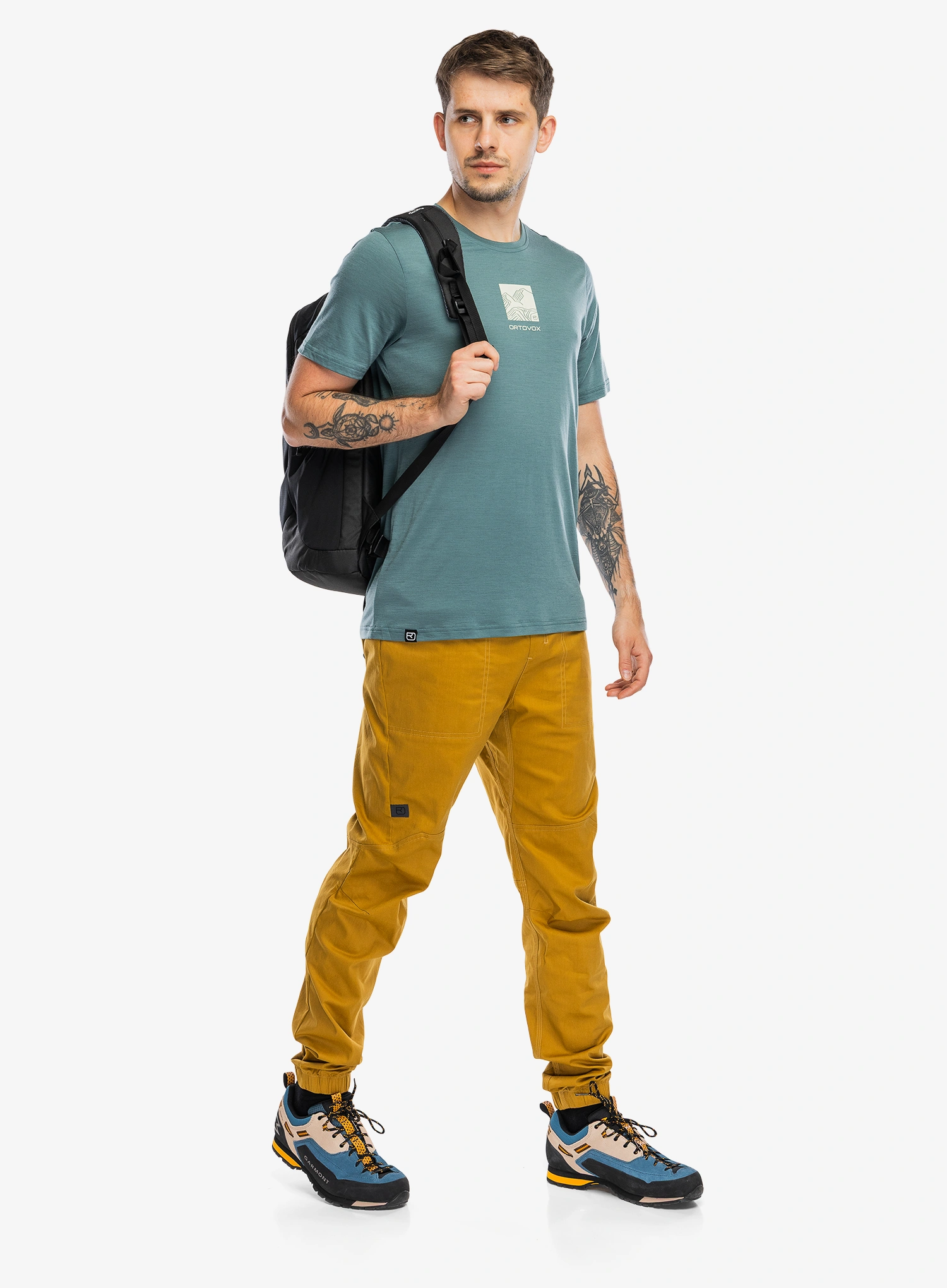 Pantaloni escalada Ortovox Affinity Pants - wild cumin