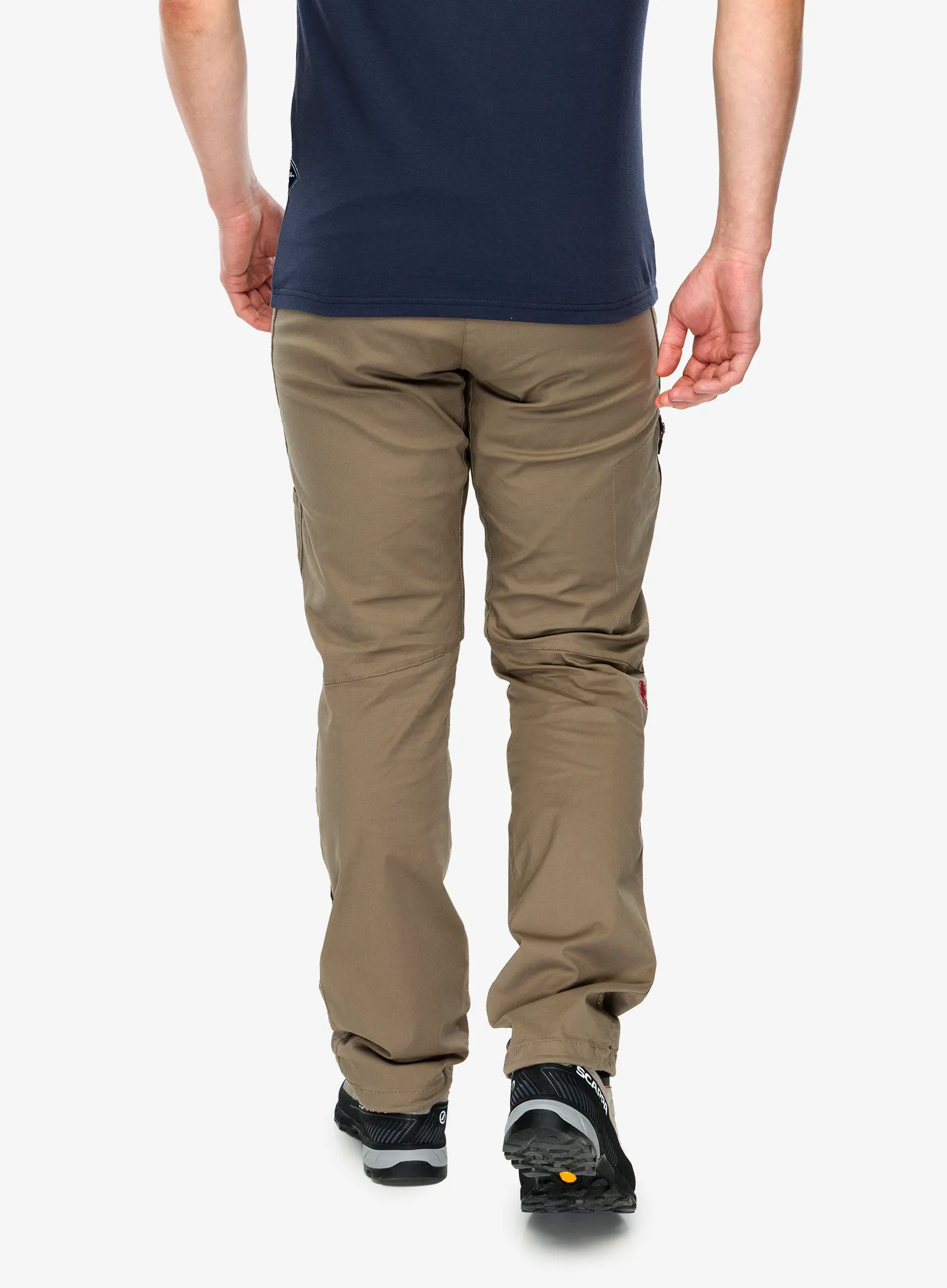 Pantaloni escalada Rafiki Crag - brindle/graphite