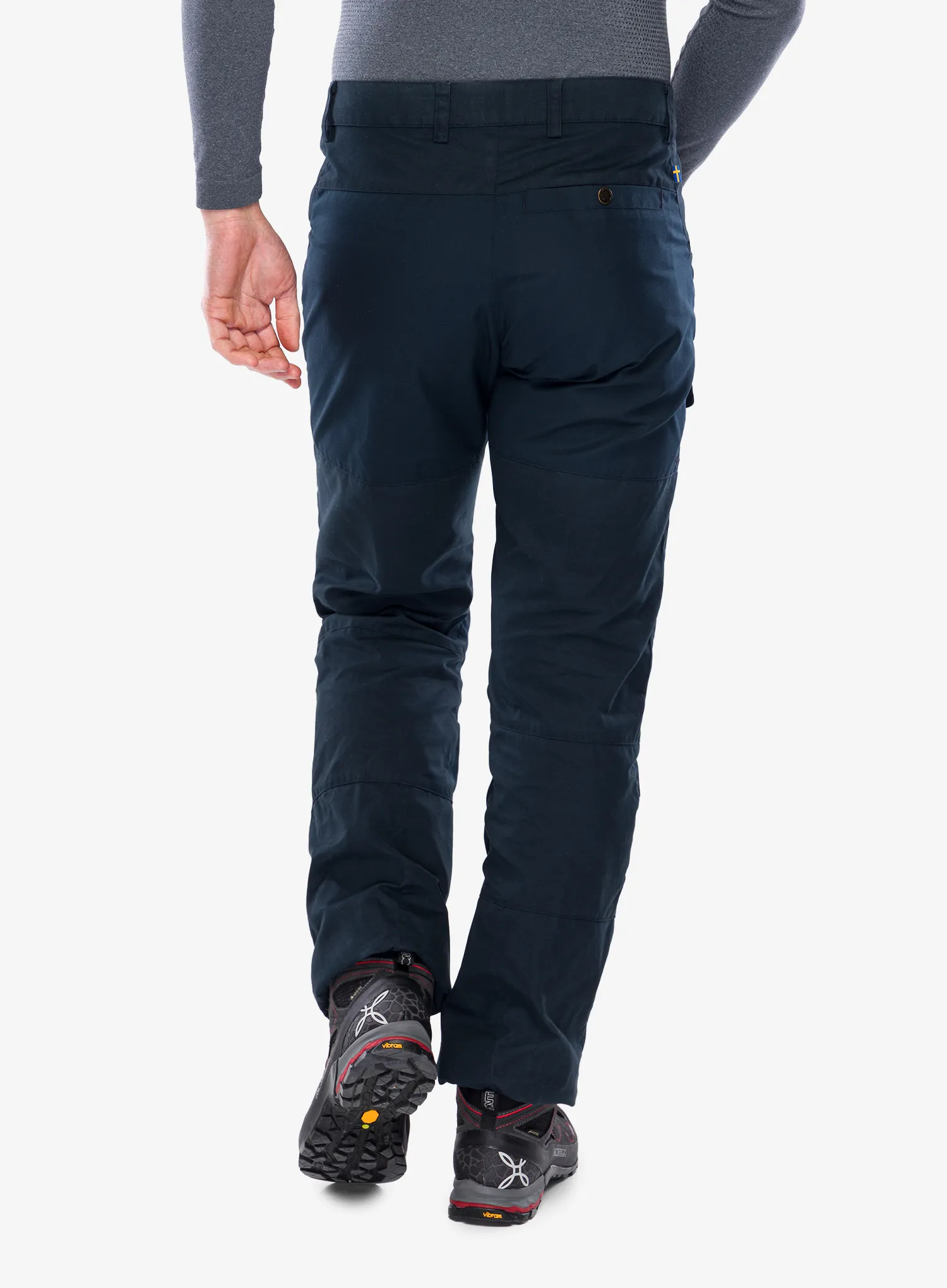 Pantaloni Fjallraven Nils Trousers - dark navy