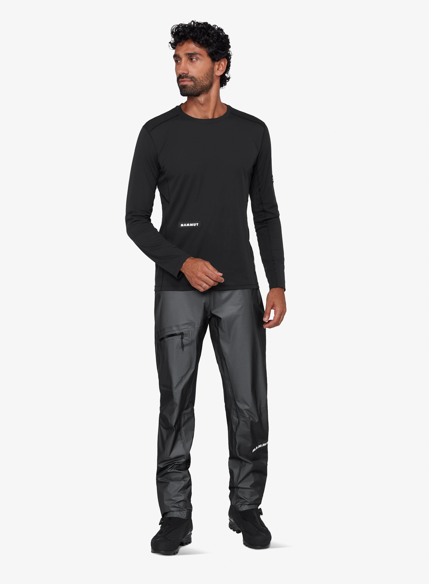 Pantaloni GORE TEX Mammut Eiger Nordwand Light HS Pants - black