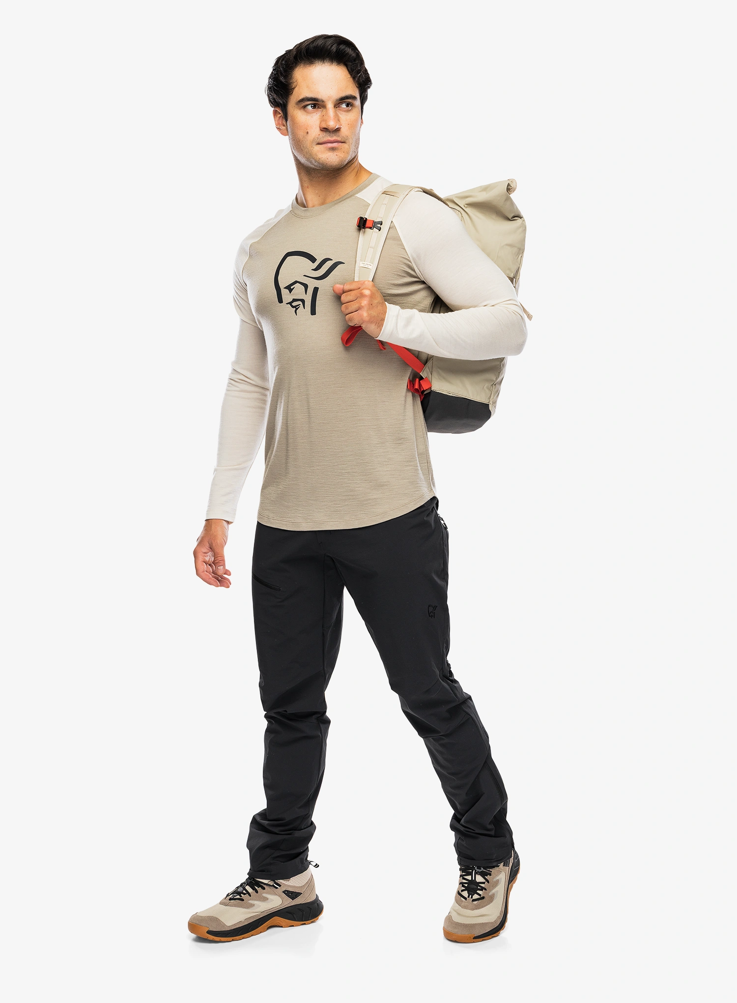 Pantaloni barbatesti Norrona Falketind Flex1 Pants - caviar