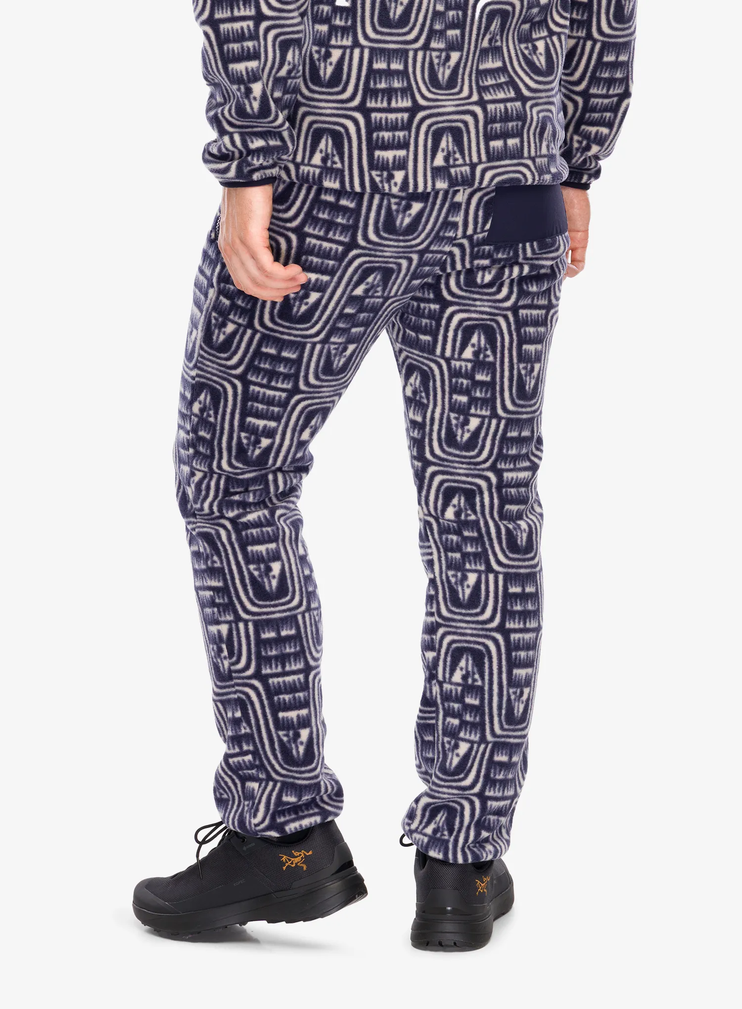 Pantaloni Patagonia Synch Pants - flow/sunken blue