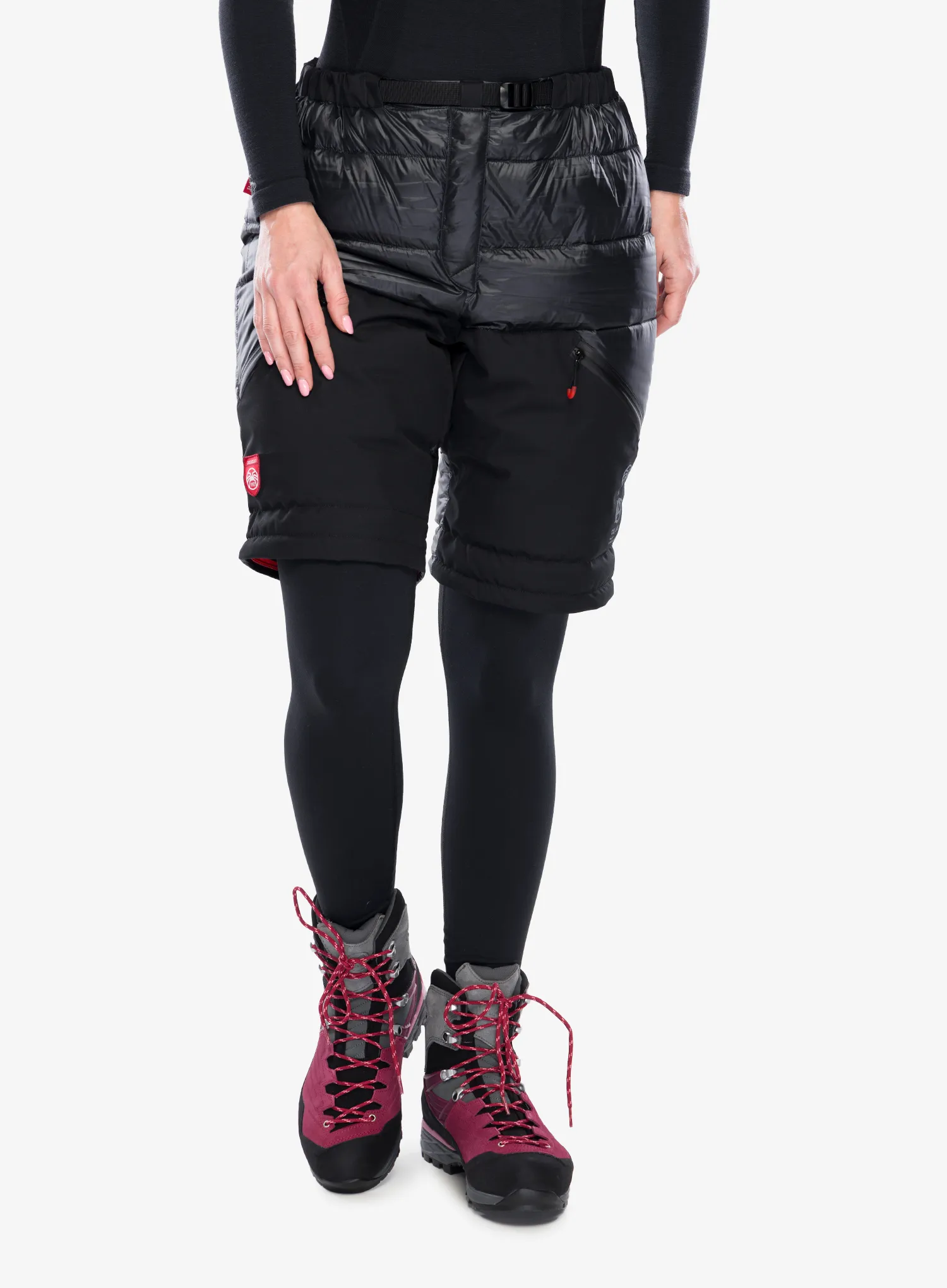 Pantaloni cu puf Pajak Co_Lab Pants - black