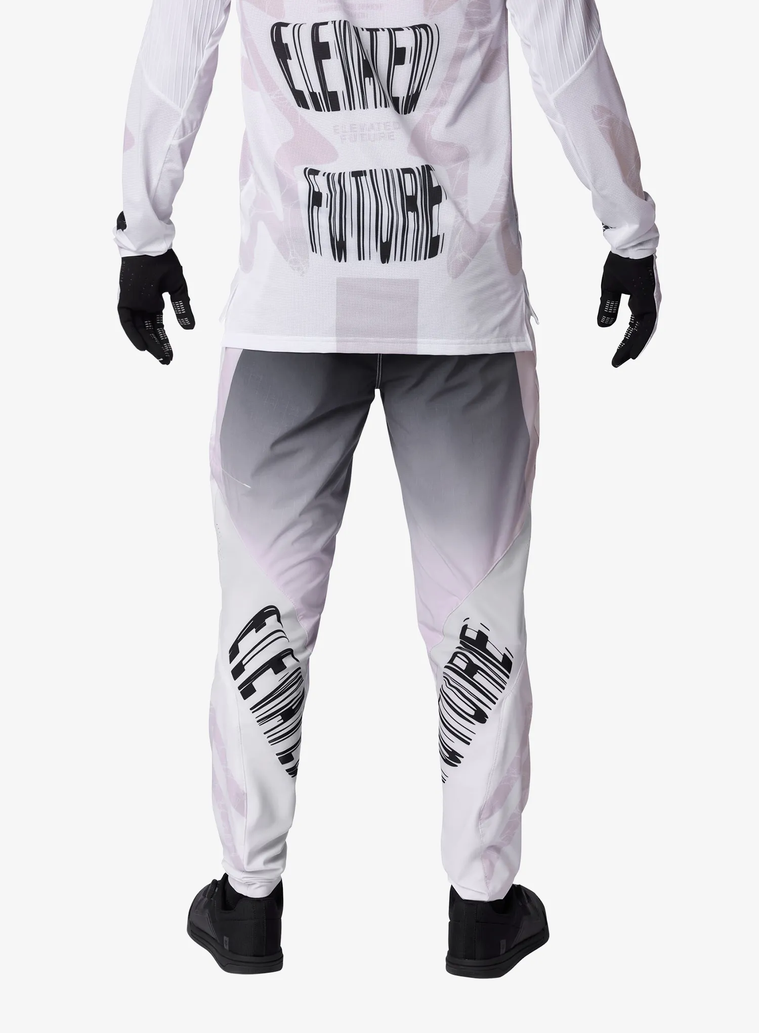 Pantaloni ciclism Fox Flexair Pant Diffuse SE - white