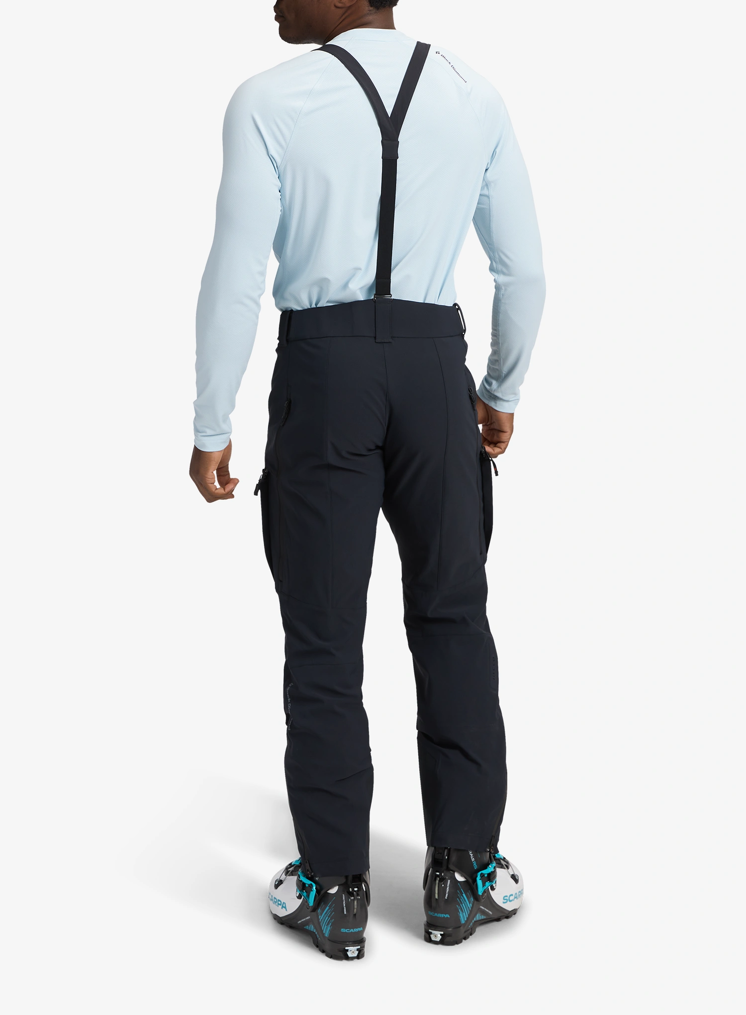 Pantaloni softshell Black Diamond Dawn Patrol Pants - black