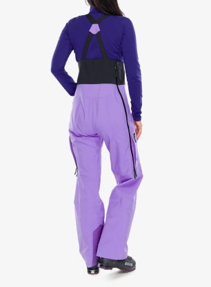 Pantaloni GORE TEX femei Arcteryx Rush Bib Pant - aster/black