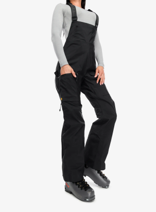 Pantaloni cu membrană femei Fjallraven Bergtagen GTX Touring Trs - black/black