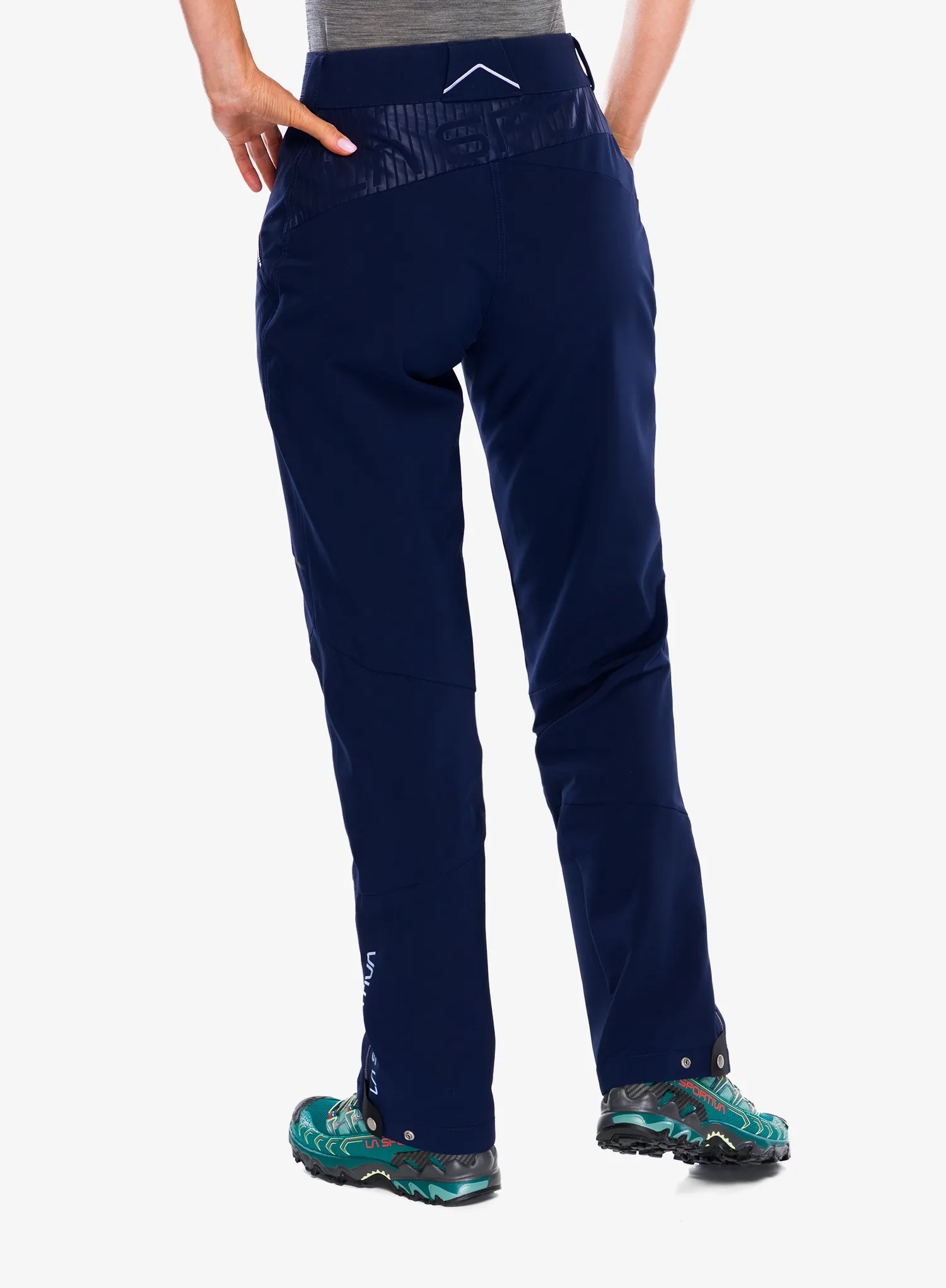 Pantaloni softshell femei La Sportiva Orizon Pant - deep sea/stone blue
