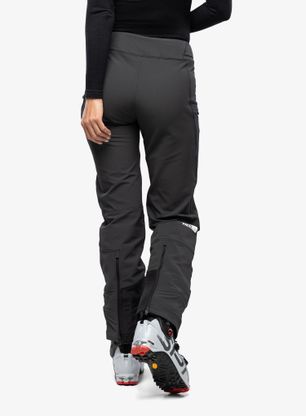 Pantaloni softshell femei The North Face Dawn Turn Warm Pant - black/teal
