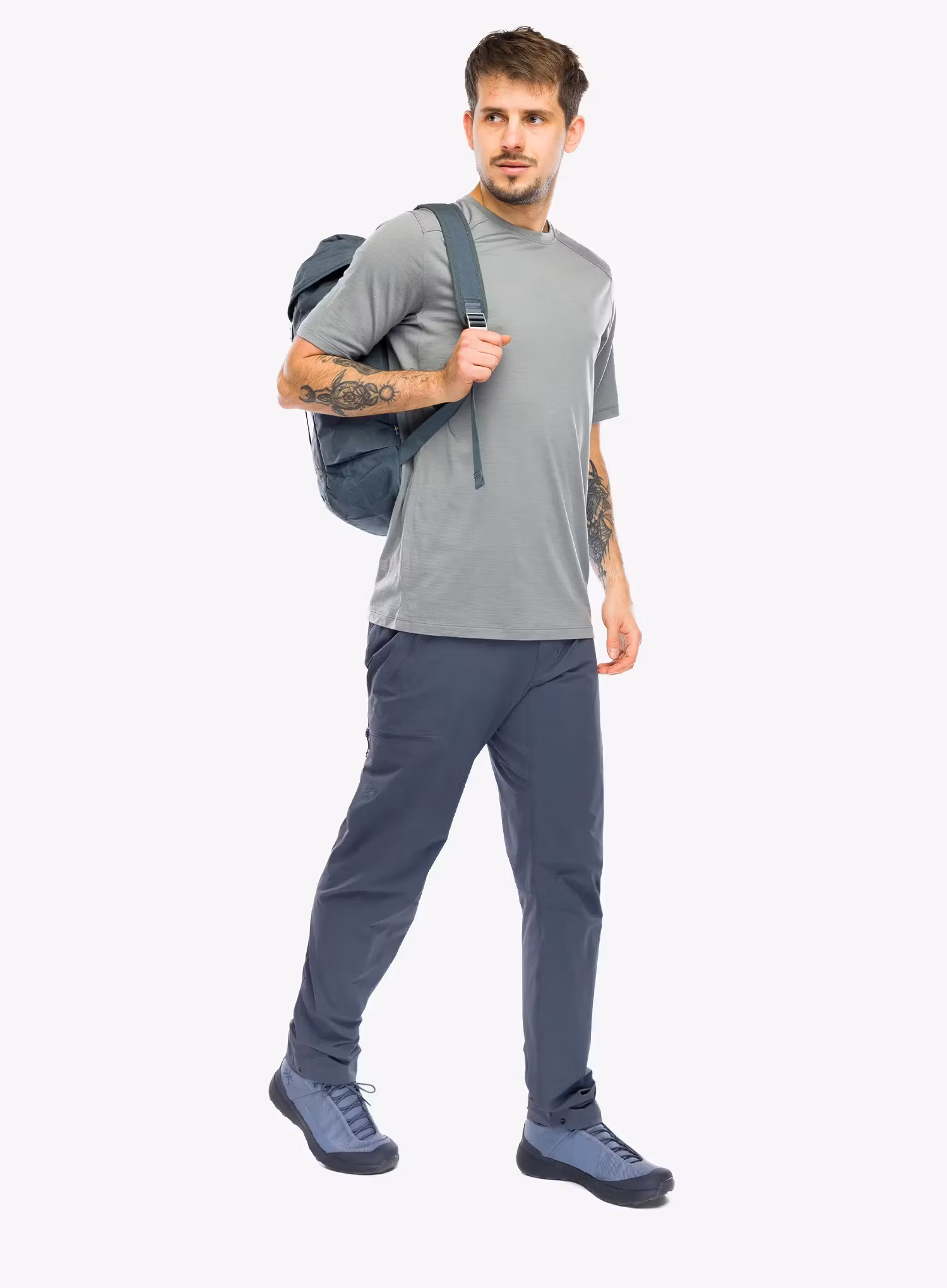 Pantaloni softshell Arcteryx Gamma SL Pant Regular - dk stratus