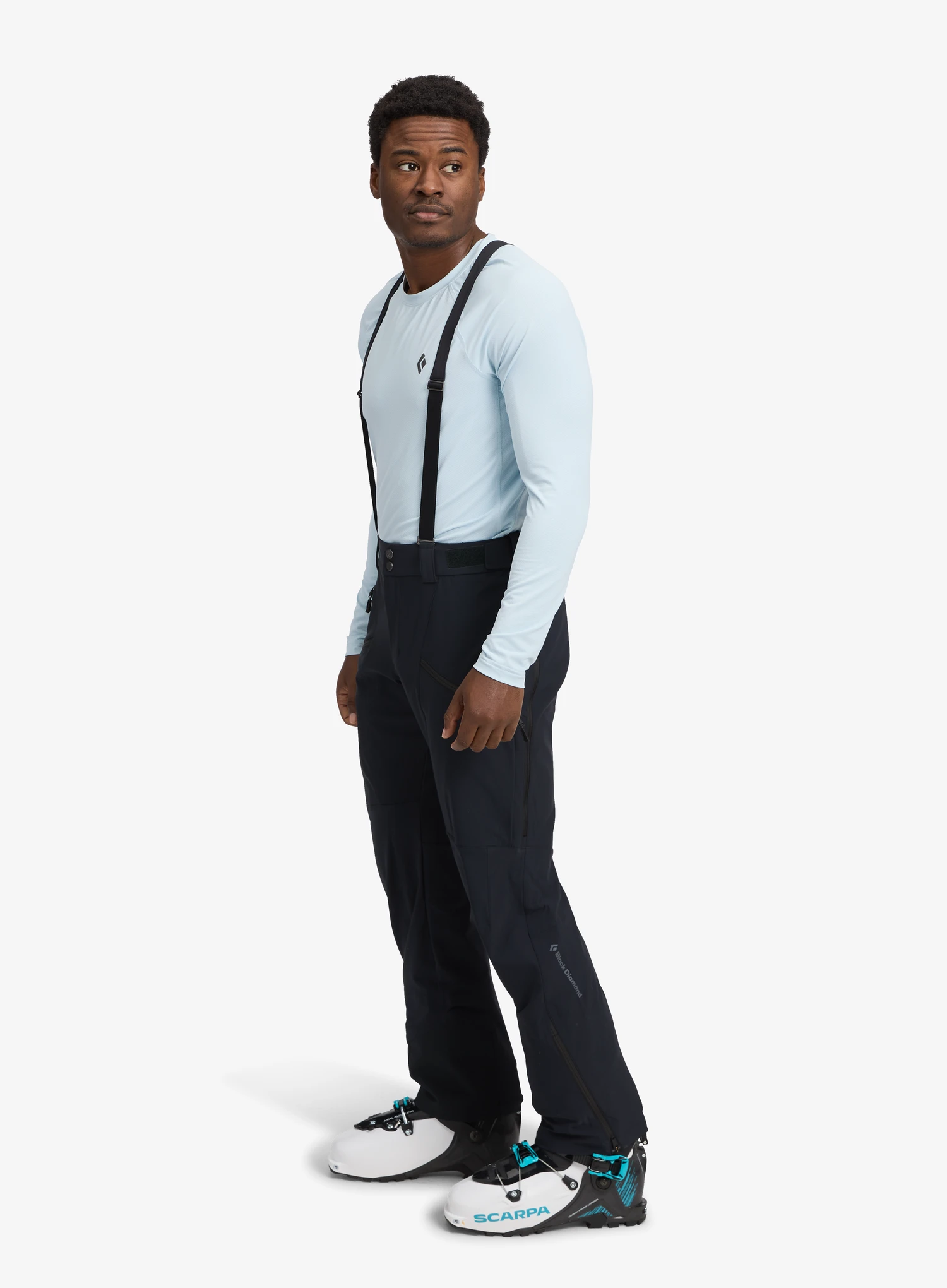 Pantaloni softshell Black Diamond Dawn Patrol Pants - black