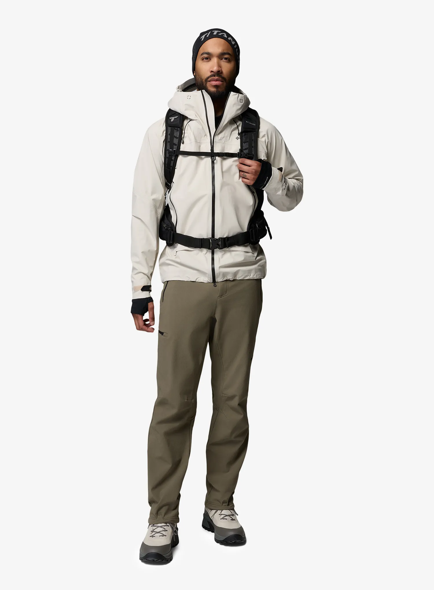 Pantaloni softshell Columbia Tennent Mountain Softshell Pant - stone green