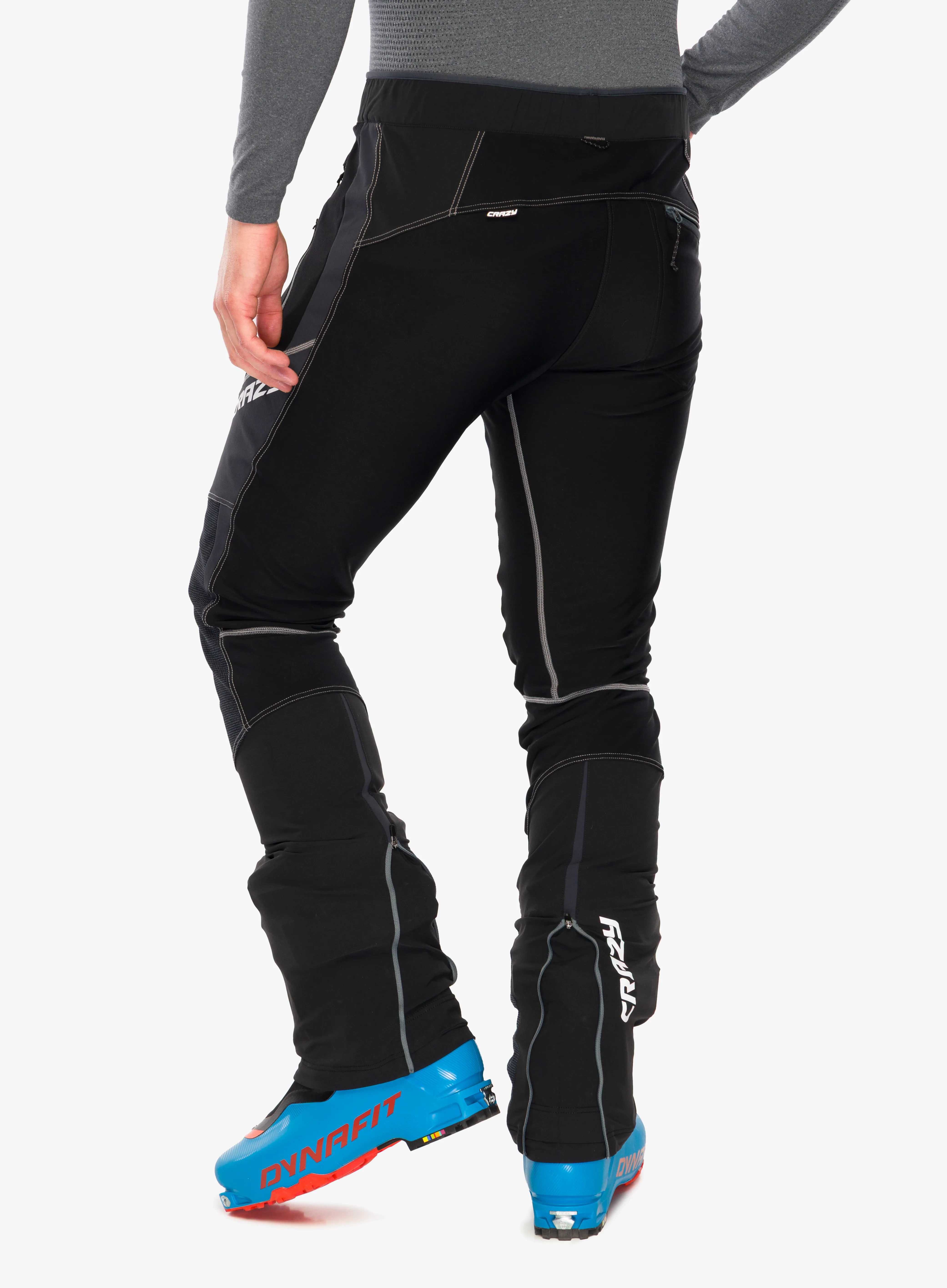 Pantaloni softshell Crazy Pant Flame - black | 8a.ro