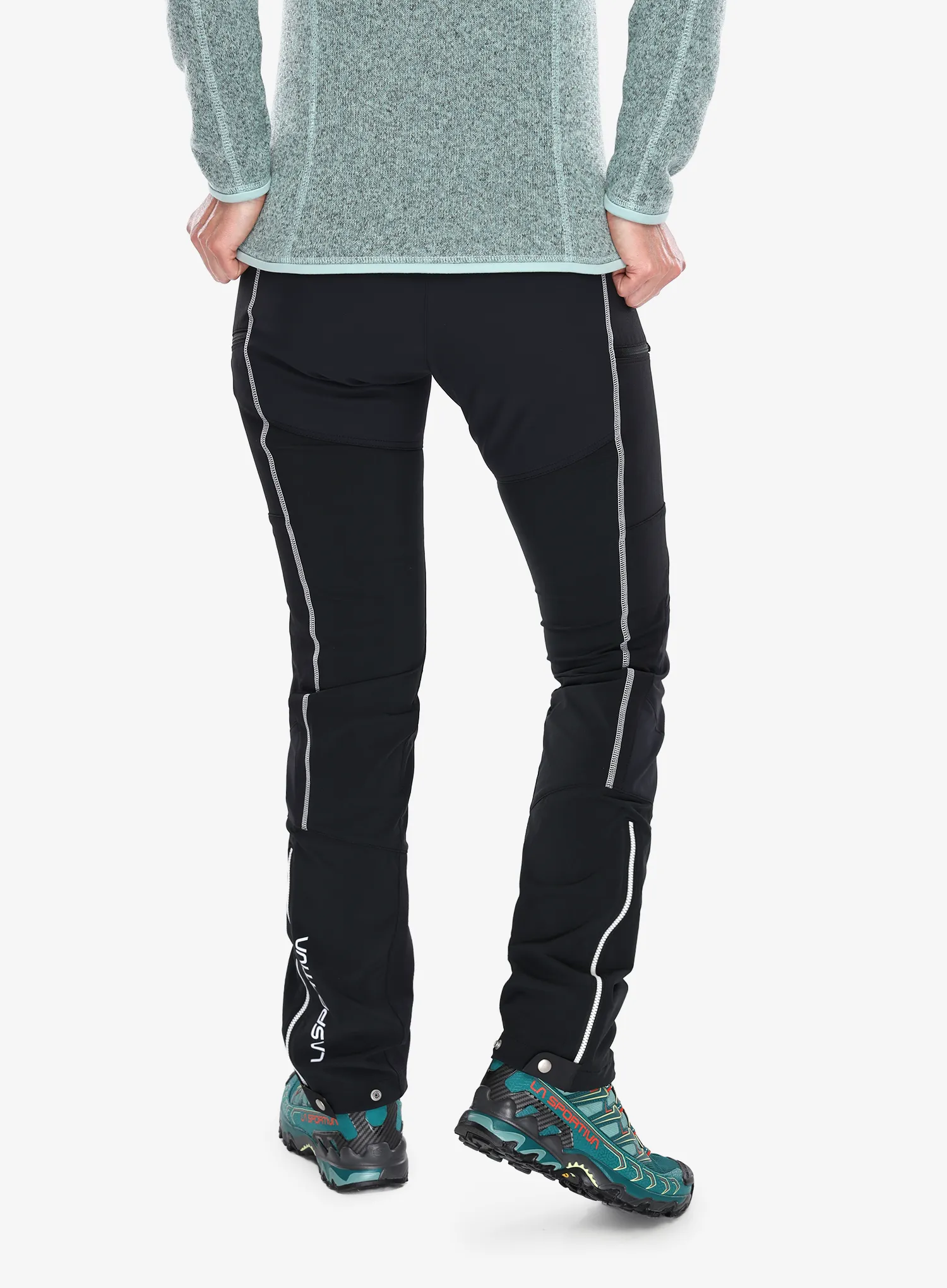 Pantaloni softshell femei La Sportiva Zupo 2.0 Pant - black/black