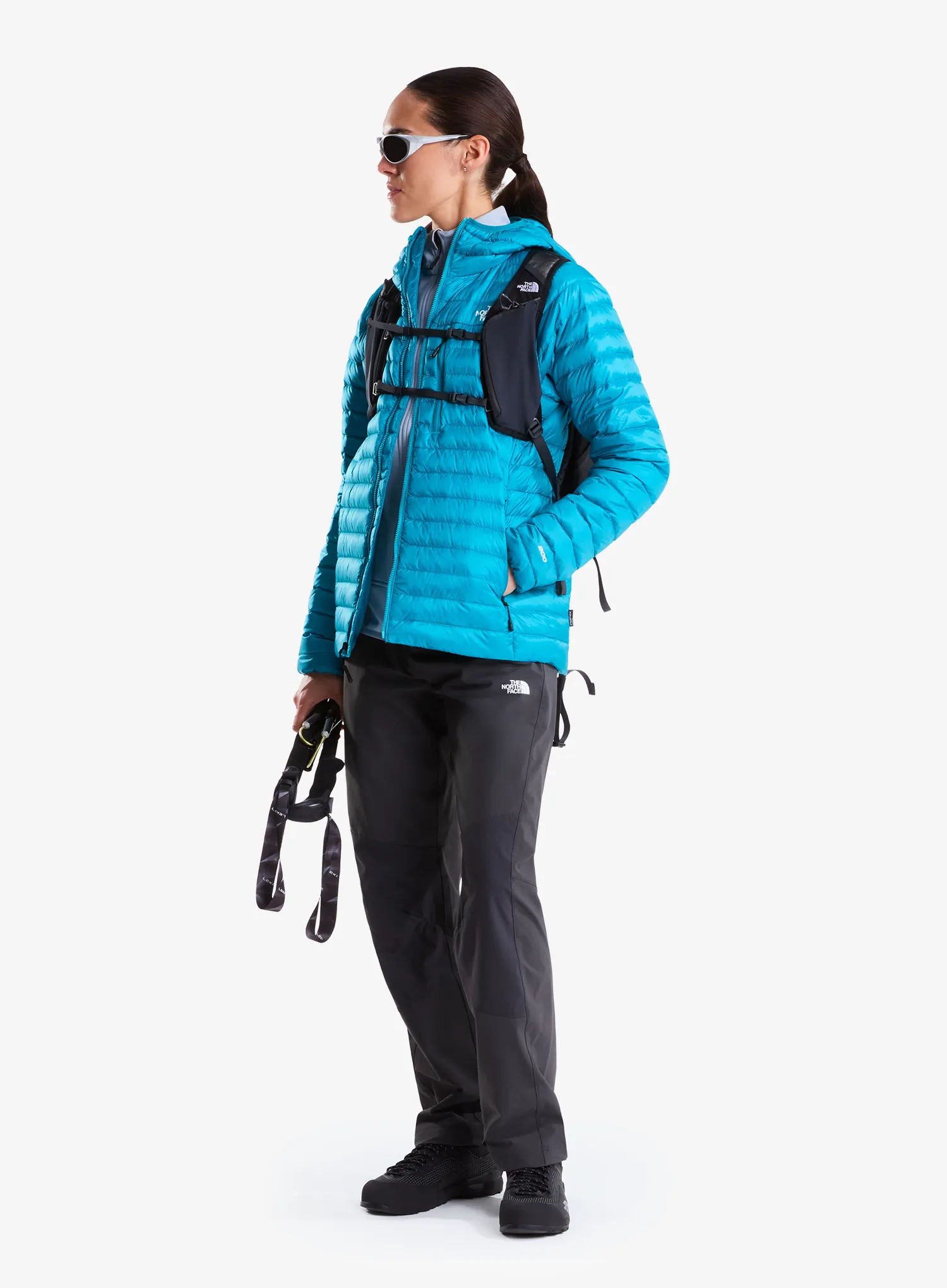 Pantaloni softshell femei The North Face Speedlight Regular Pants - asphalt grey