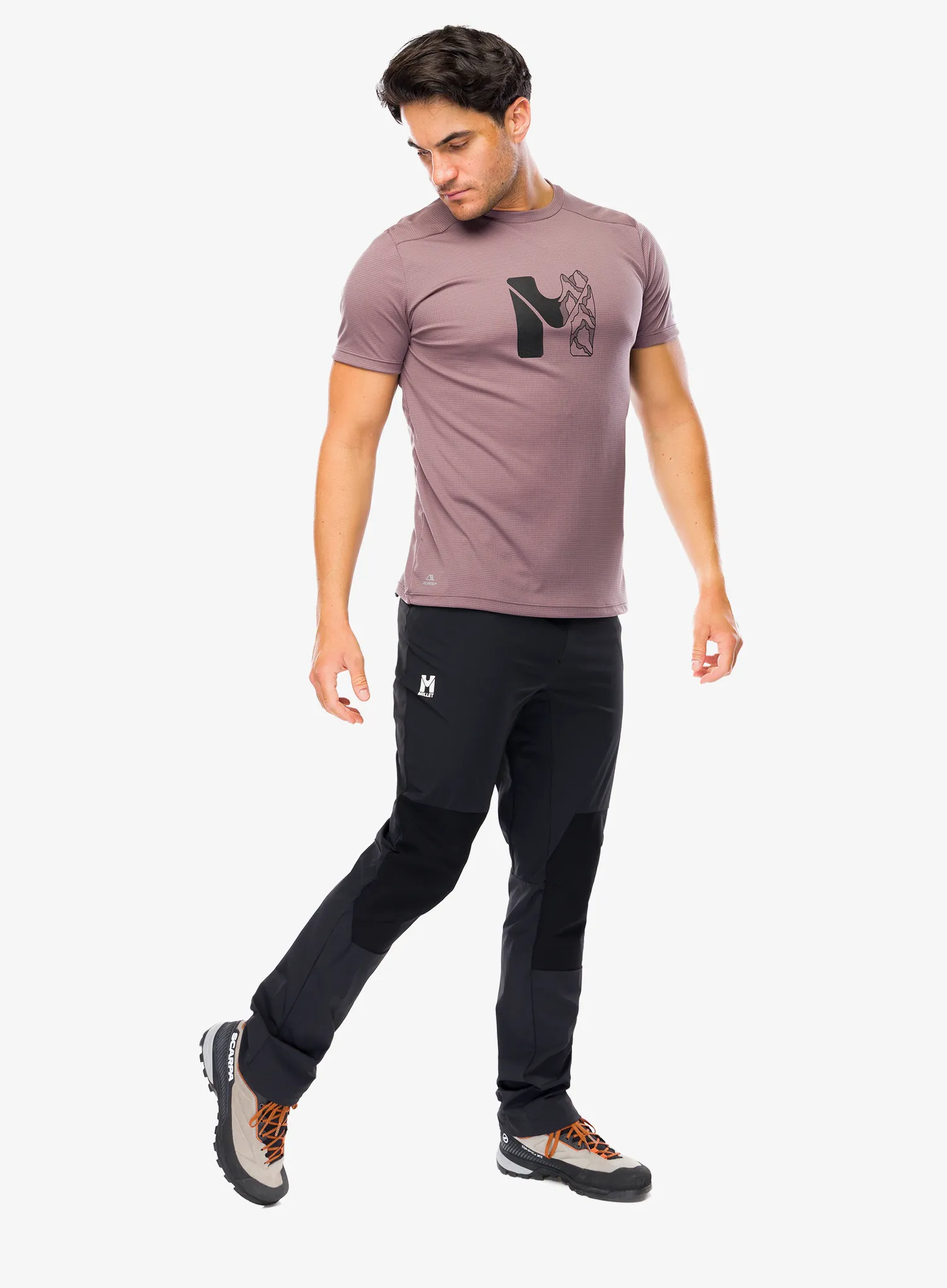 Pantaloni softshell Millet Kamet Xcs Light Pant - black/noir
