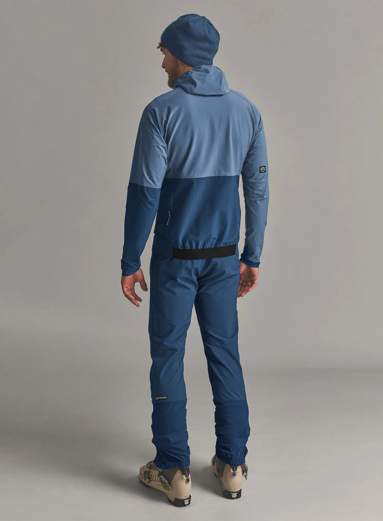 Pantaloni softshell Ortovox Venet Softshell Pants - blue nunatak