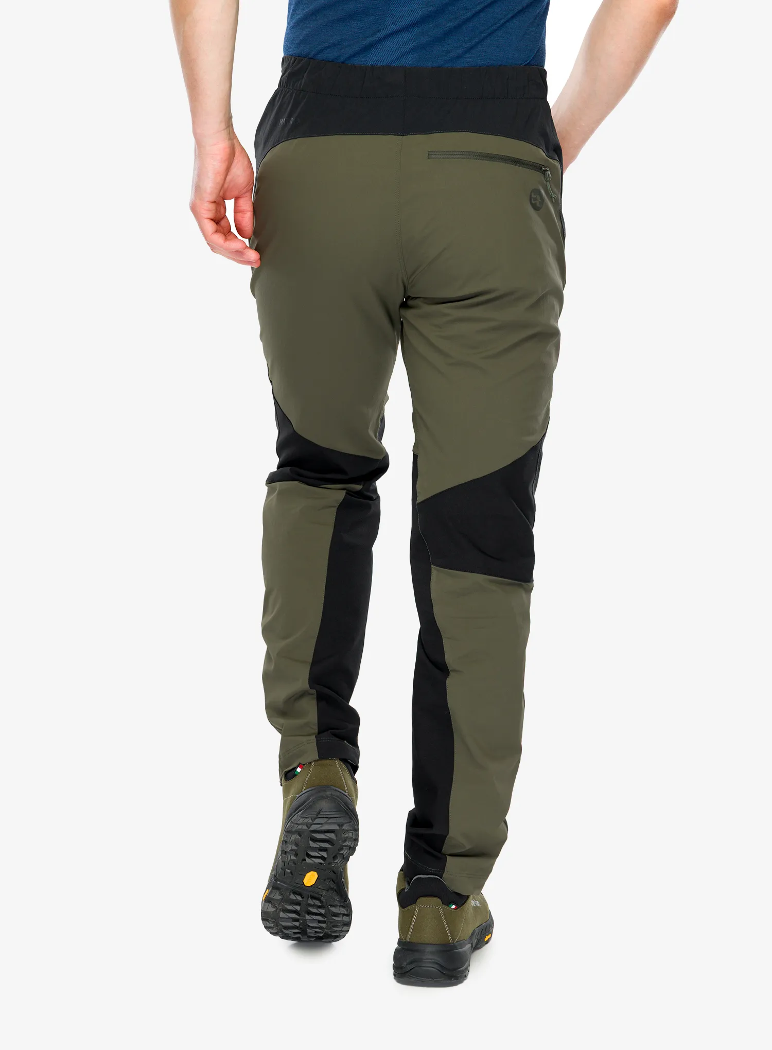 Pantaloni softshell Rab Torque Pants - army/army