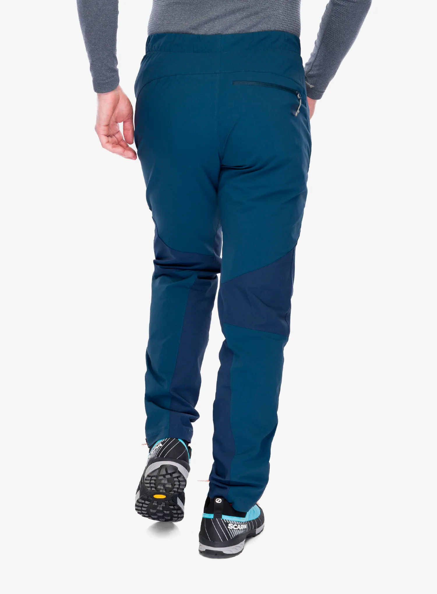 Pantaloni softshell Rab Torque Pants - tempest blue