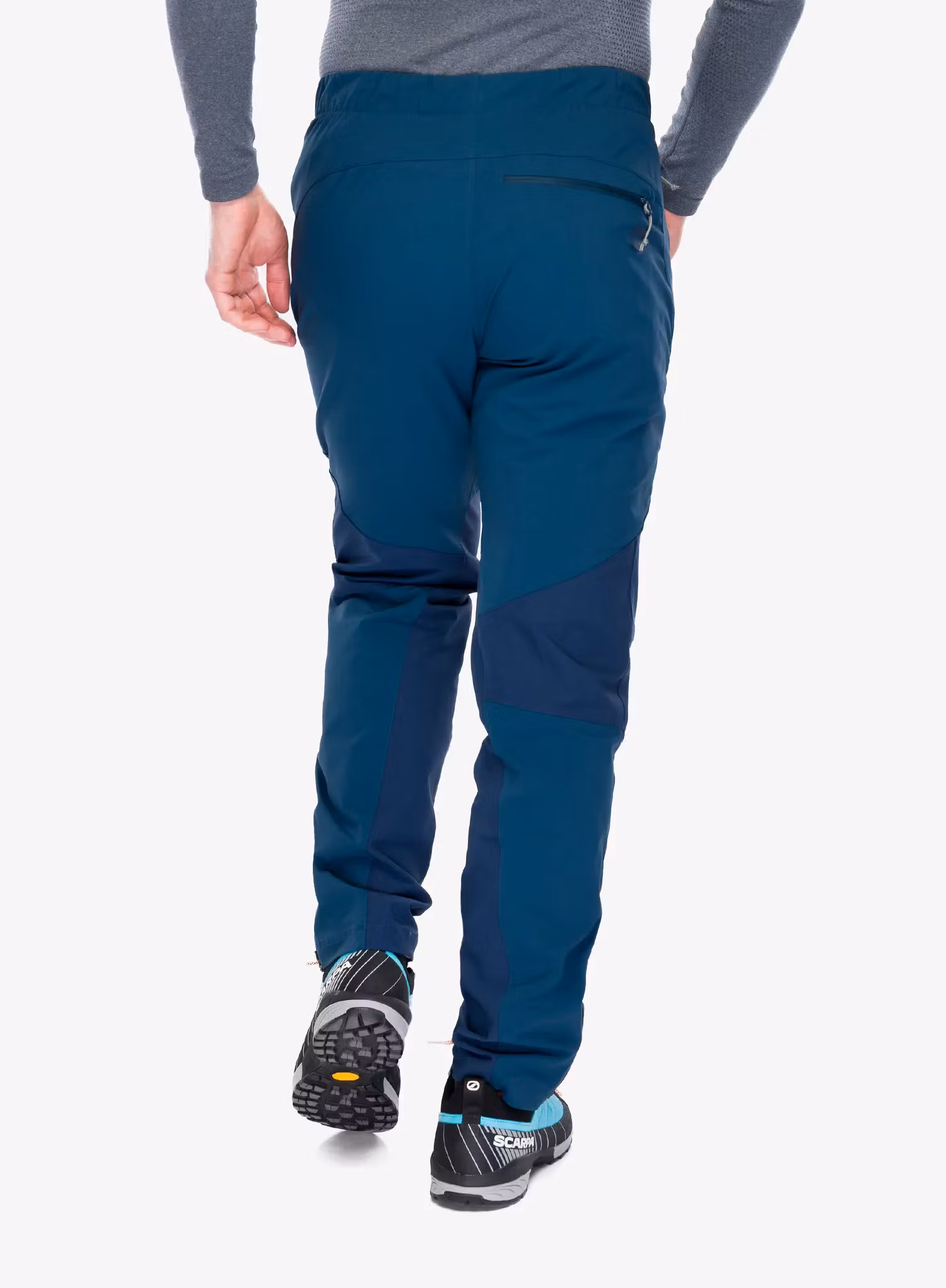 Pantaloni softshell Rab Torque Pants - tempest blue
