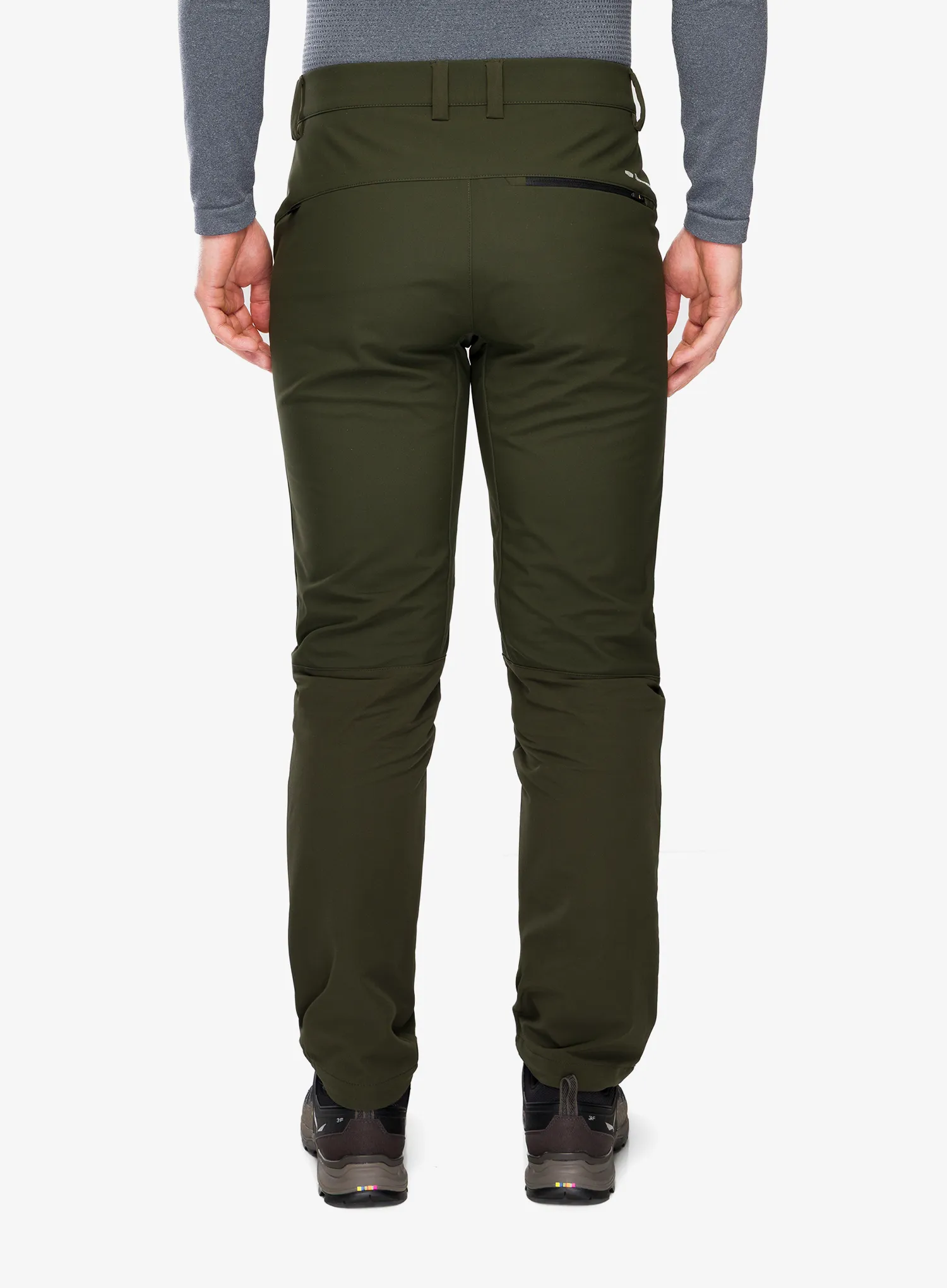 Pantaloni softshell Salewa Puez Dolomia 2 Pants - dark olive