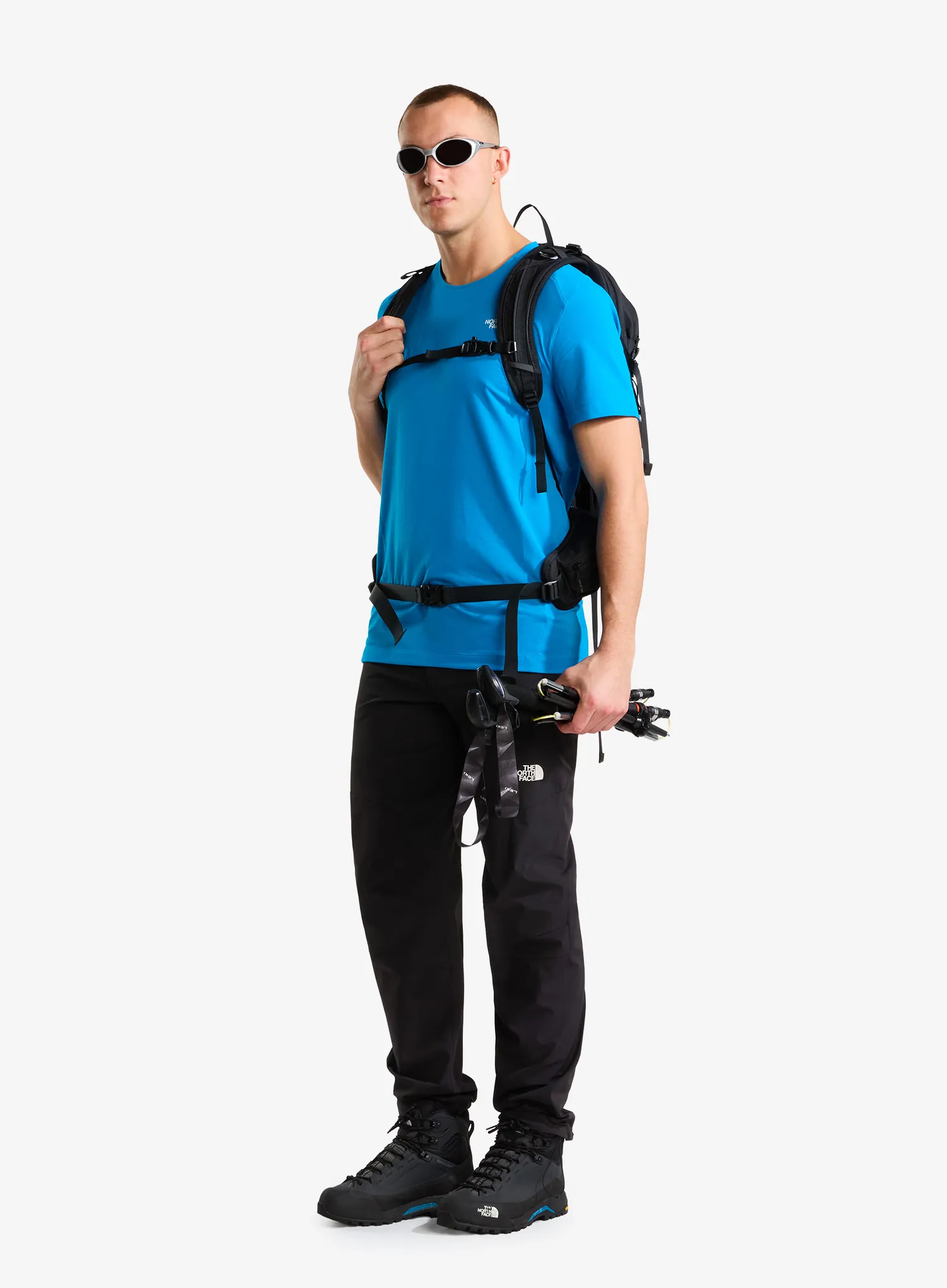 Pantaloni softshell The North Face Alpine Ridge Regular Tapered Pant - tnf black/npf