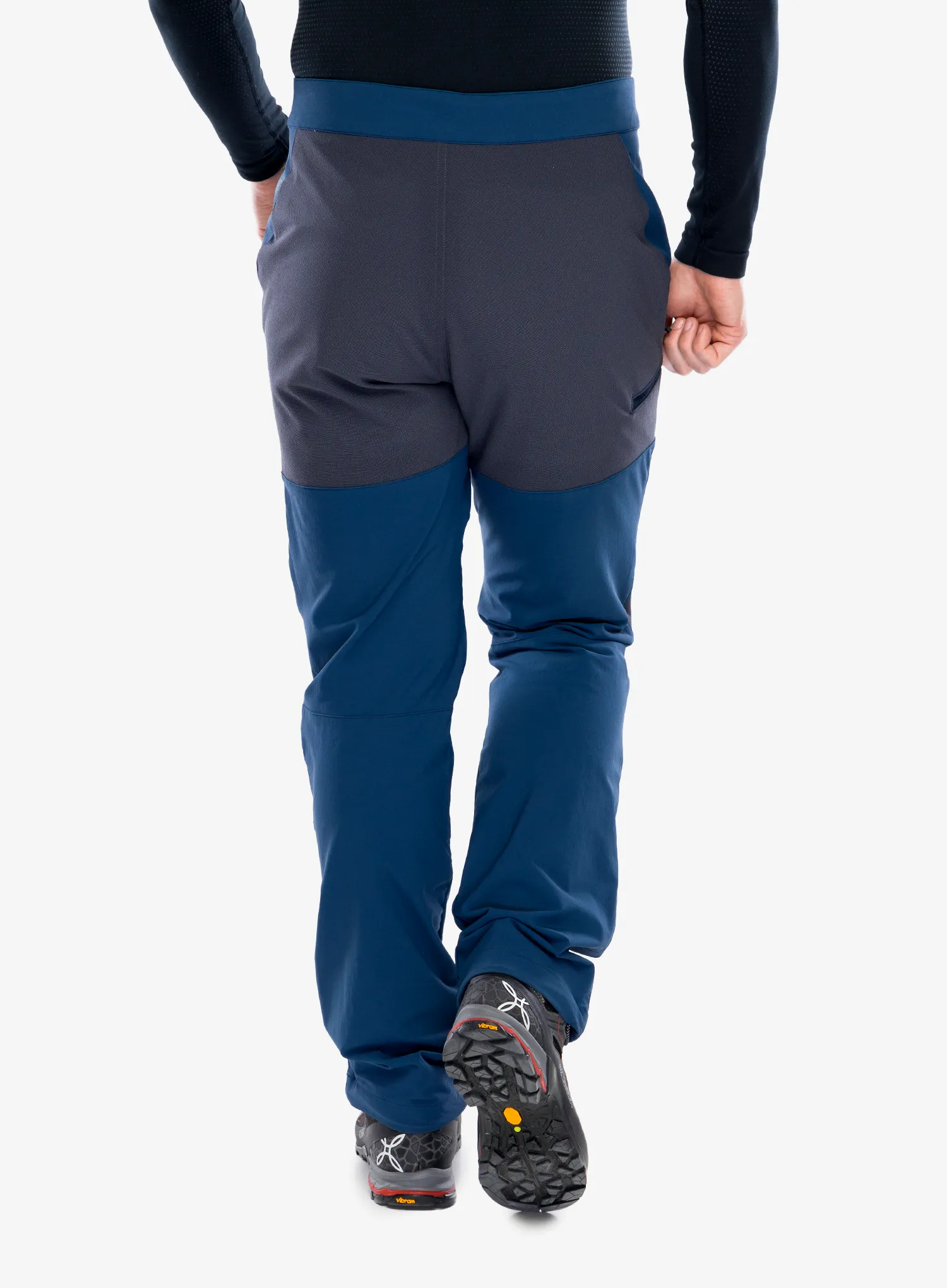 Pantaloni trekking Black Diamond Alpine Hybrid Pants - indigo/carbon