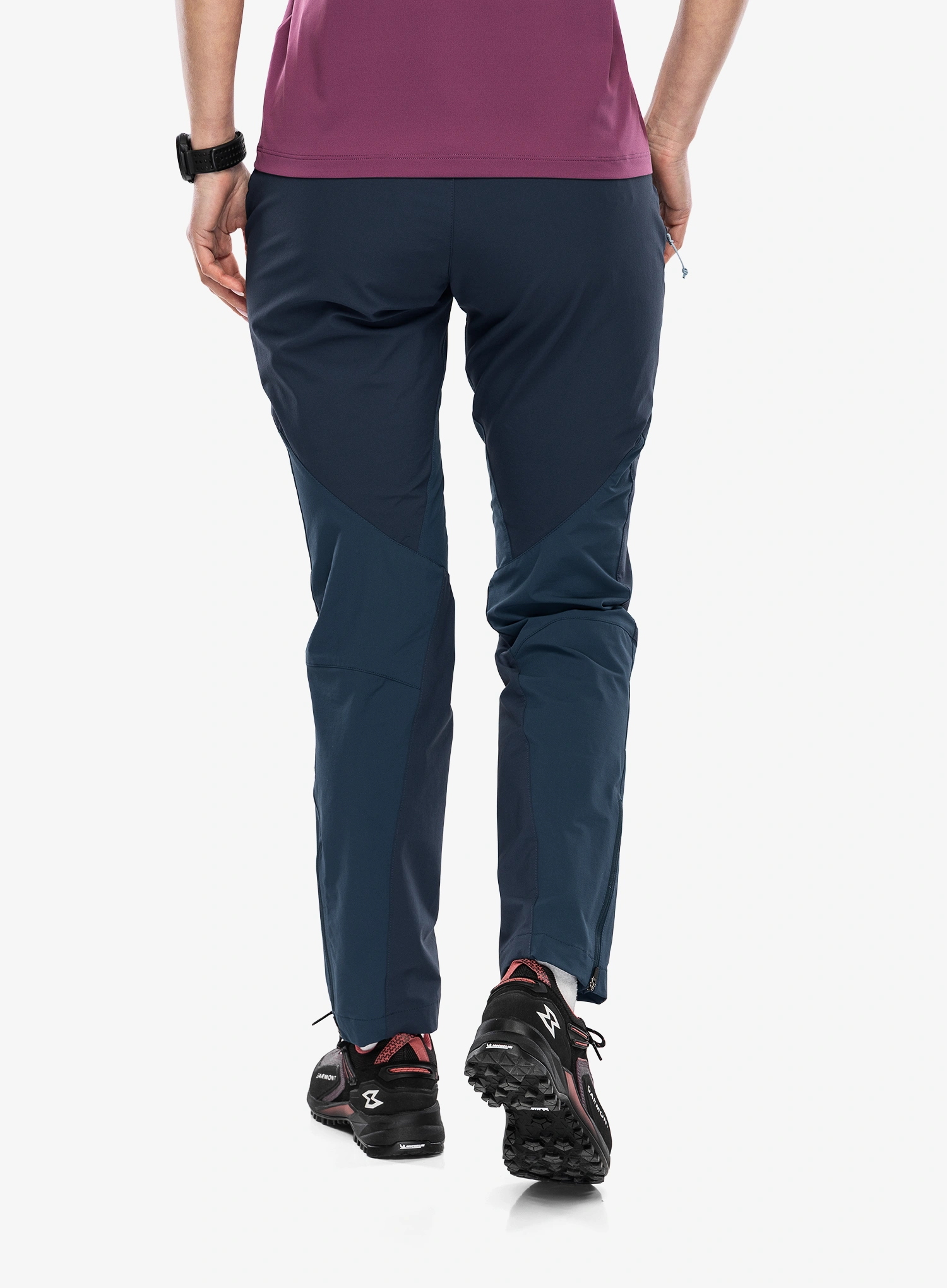 Pantaloni trekking femei Rab Torque Mountain Pants - tempest blue/ ink