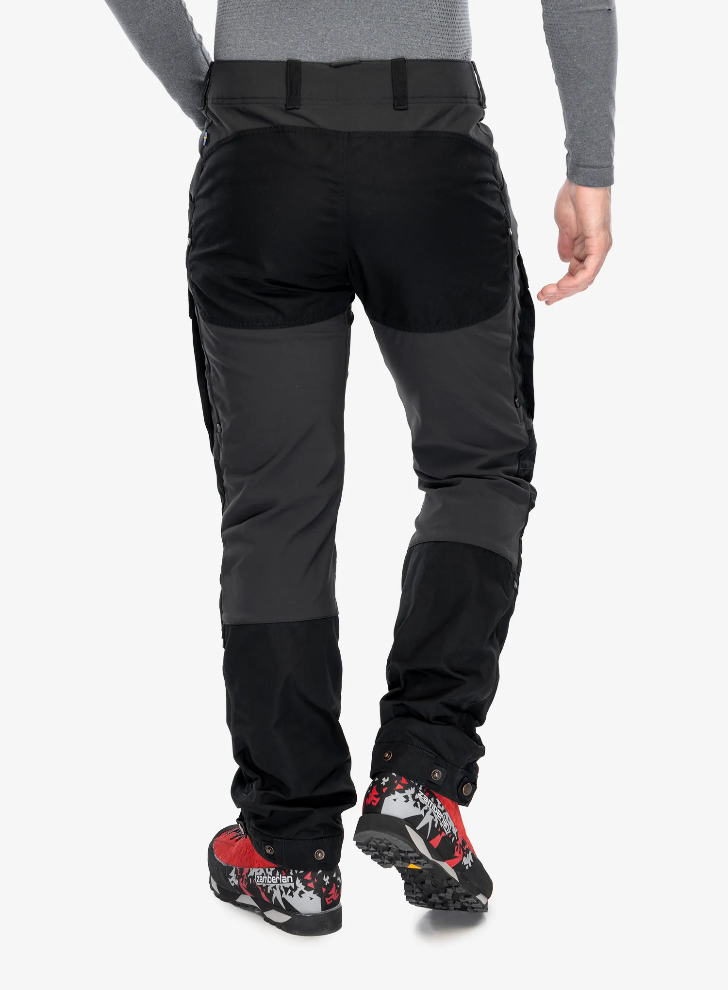Pantaloni trekking Fjallraven Keb Trousers - black/black