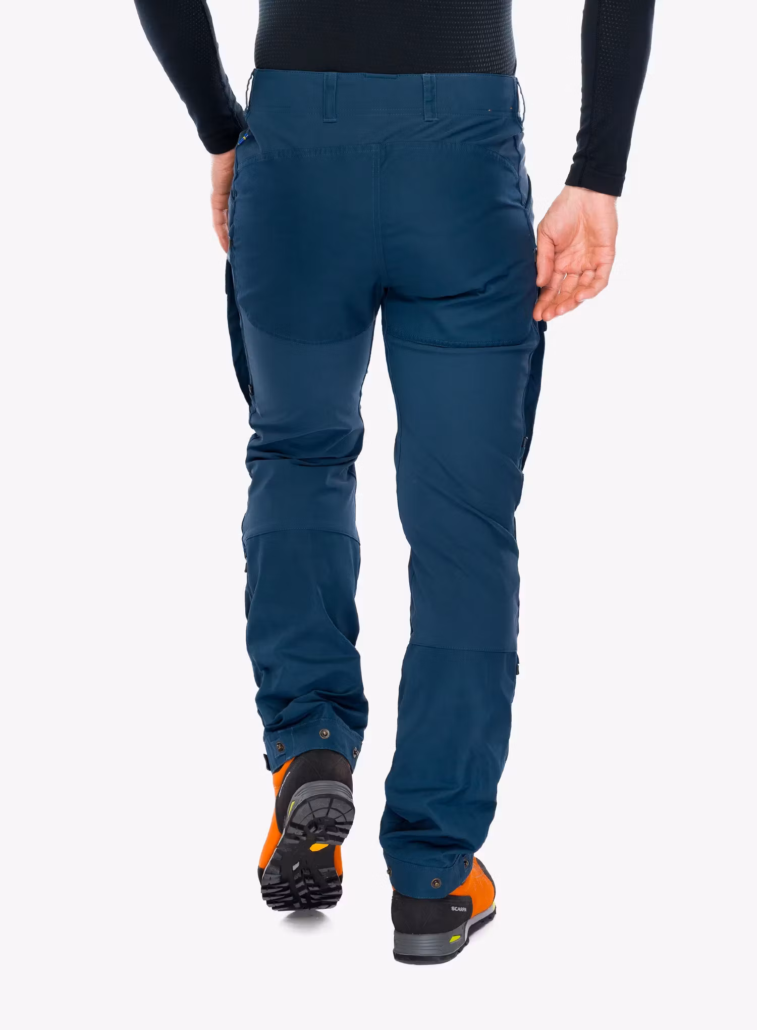 Pantaloni trekking Fjallraven Keb Trousers - mountain blue