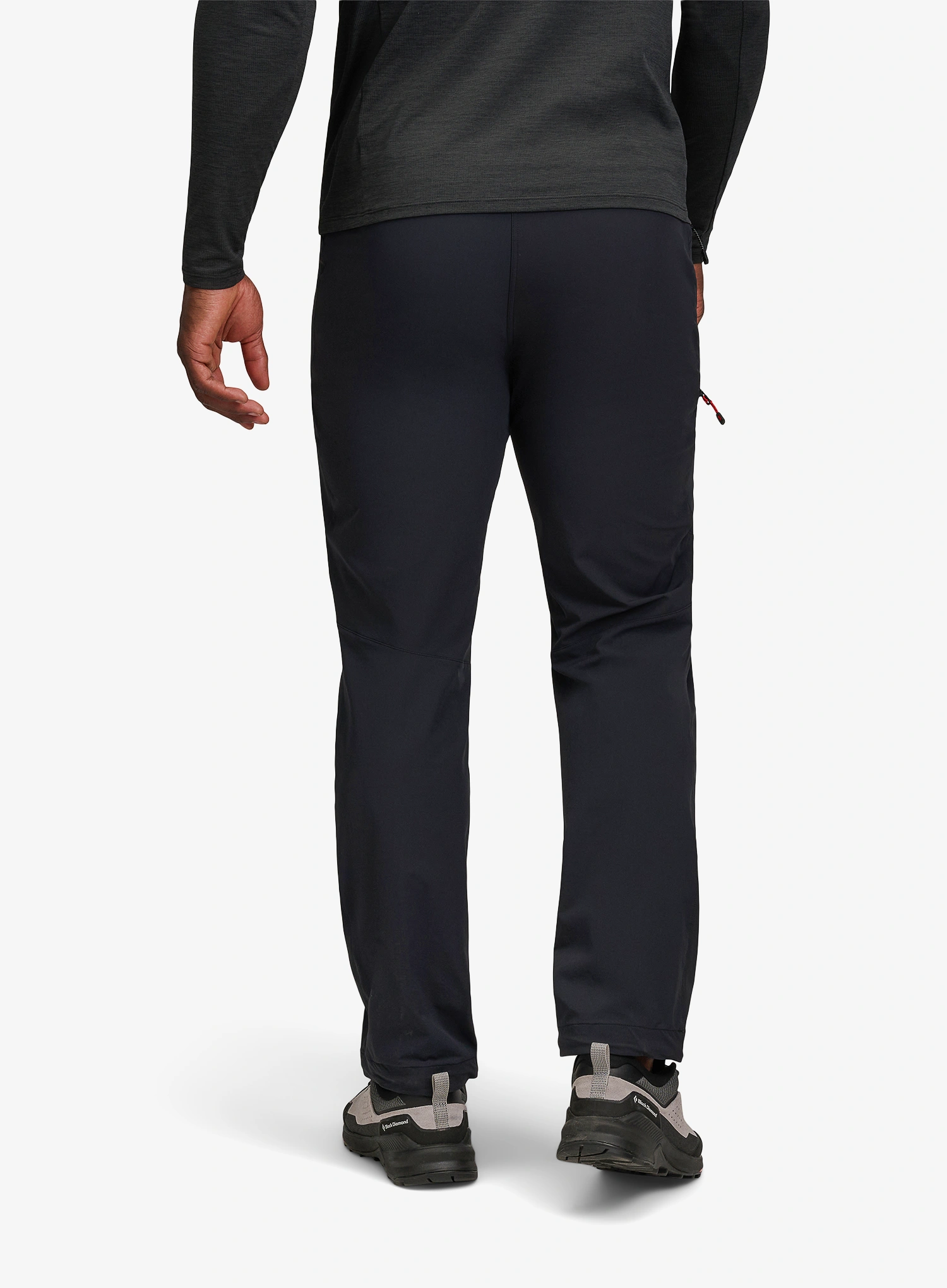 Pantaloni drumetie Black Diamond Alpine Pants - black/black