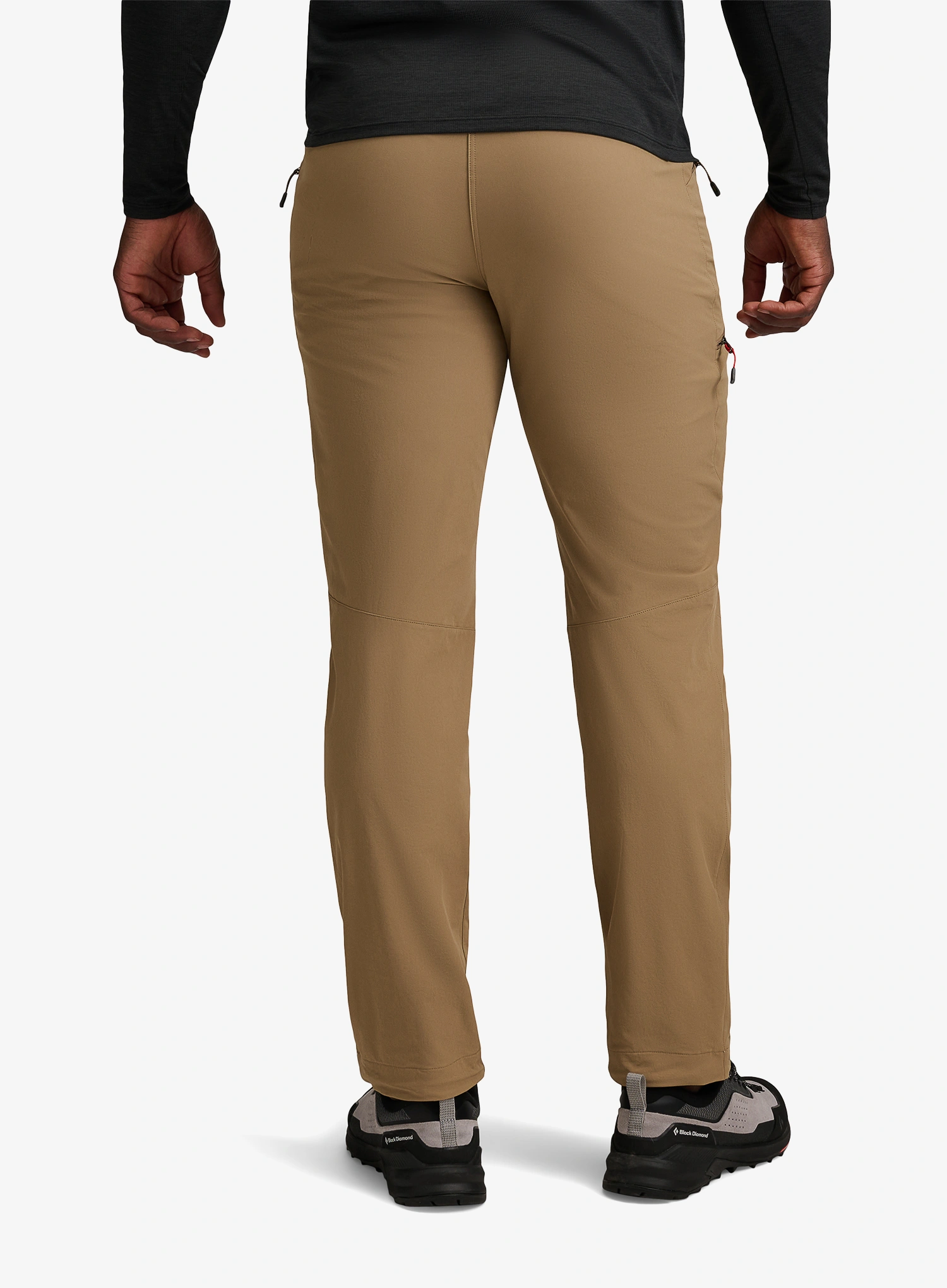 Pantaloni drumetie Black Diamond Alpine Pants - mushroom