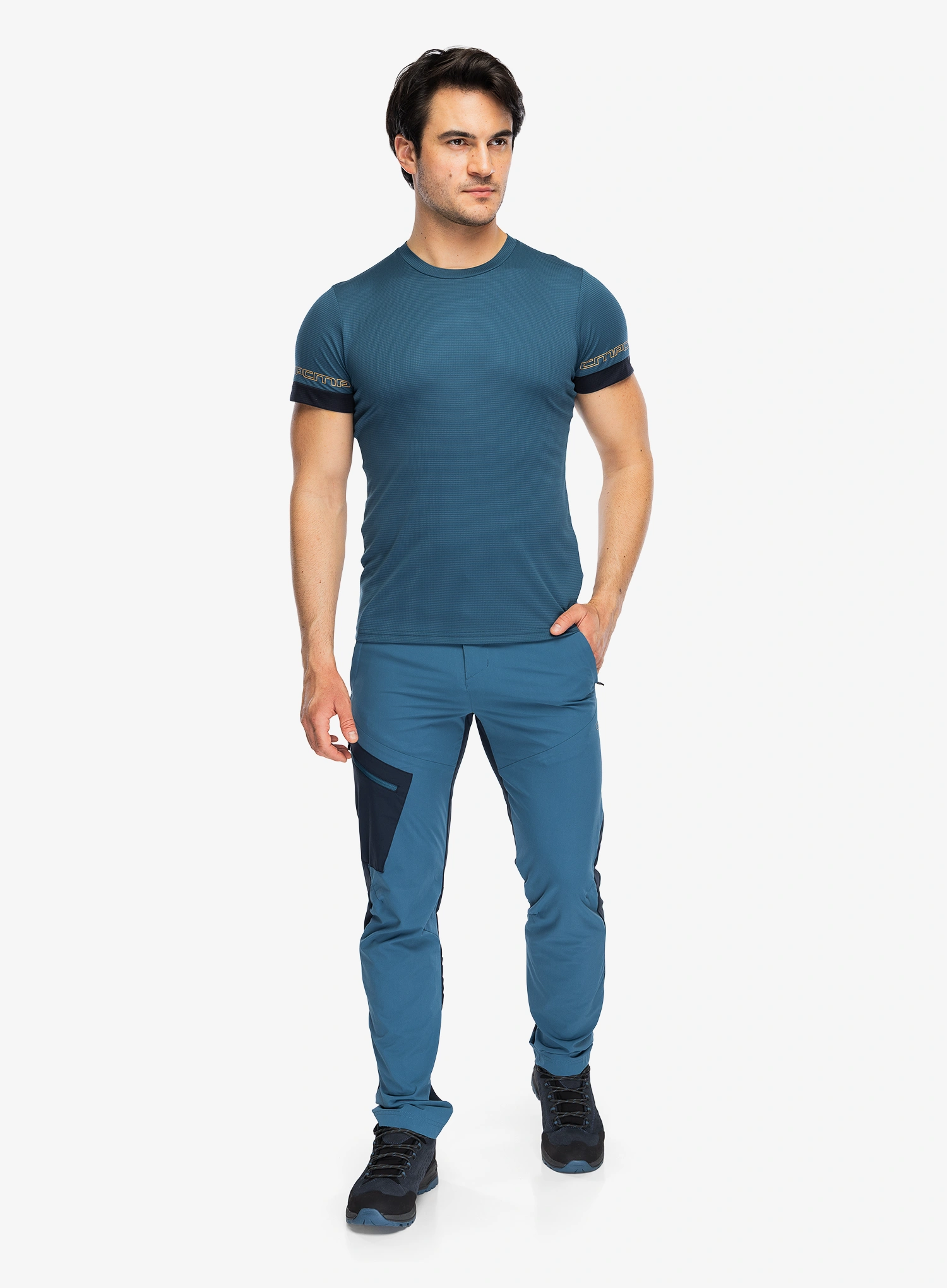 Pantaloni drumetie CMP Quirk Long Pant - petroleum