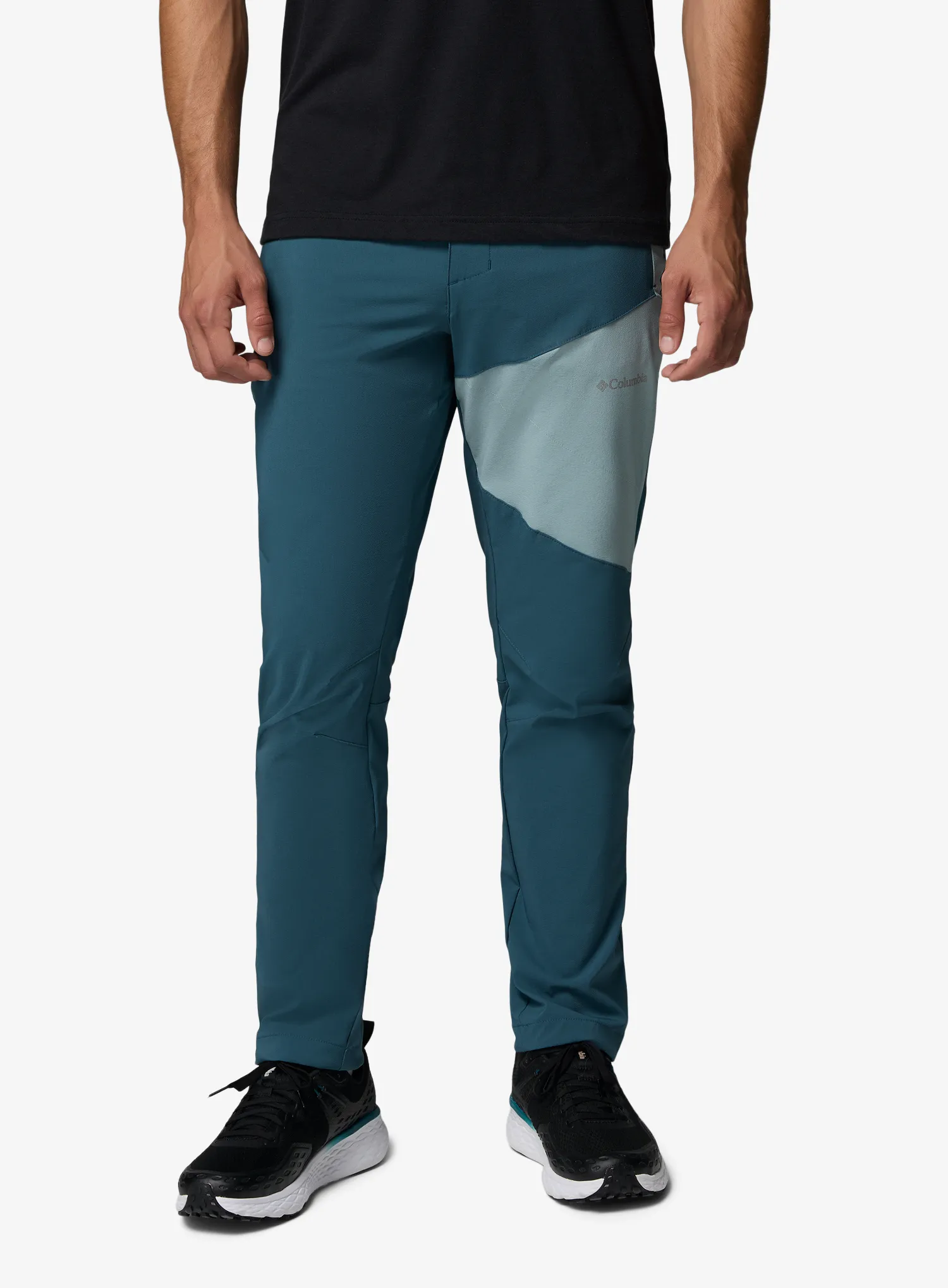 Pantaloni drumetie Columbia Tech Softshell Pant - everblue/crushed blue