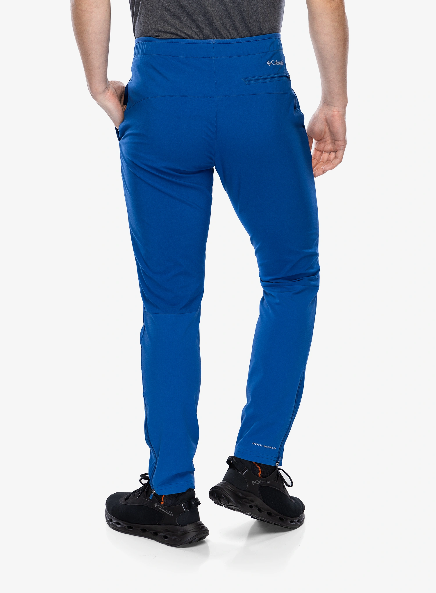 Pantaloni drumetie Columbia Three Pitch Pant - mountain blue