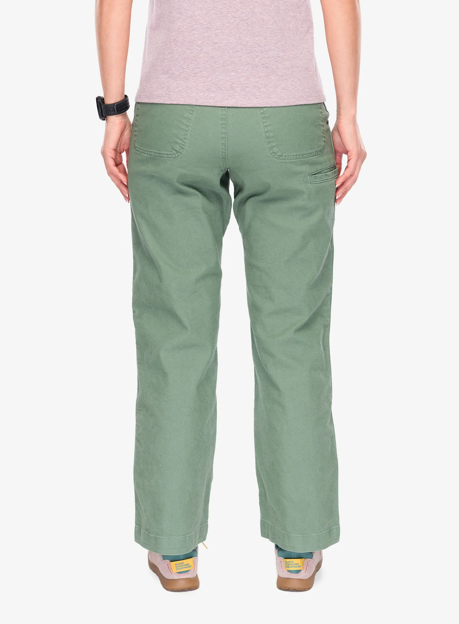 Pantaloni drumetie femei Black Diamond Dogma Pants - laurel green