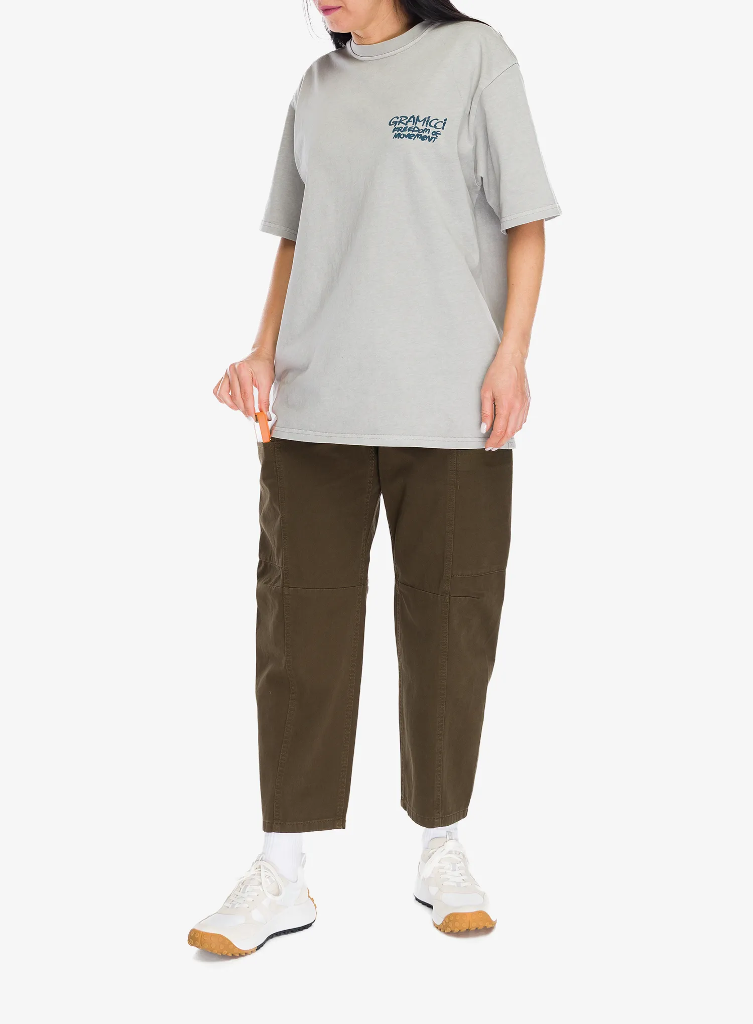 Pantaloni drumetie femei Gramicci Voyager Pant - bark pigment
